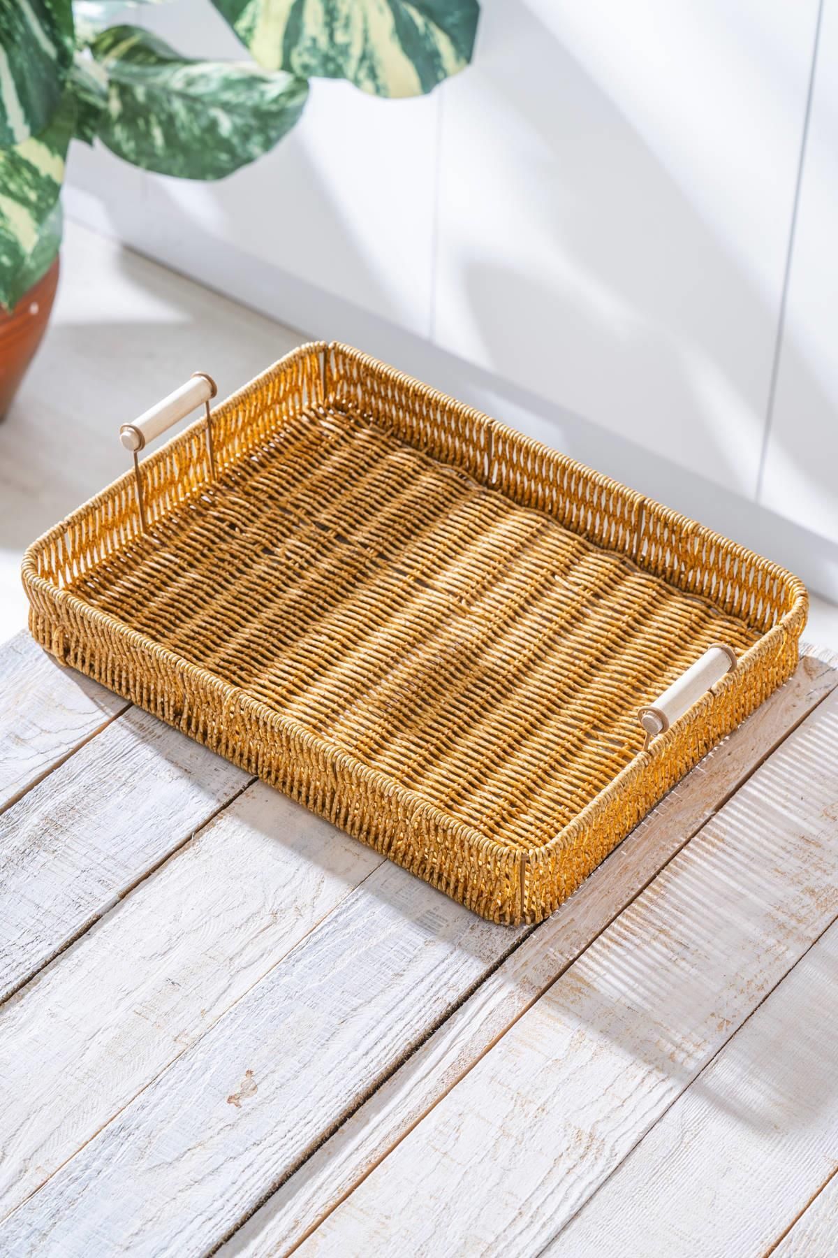 ACAR-Nomad Set of 3 Rectangular Wicker Trays 3