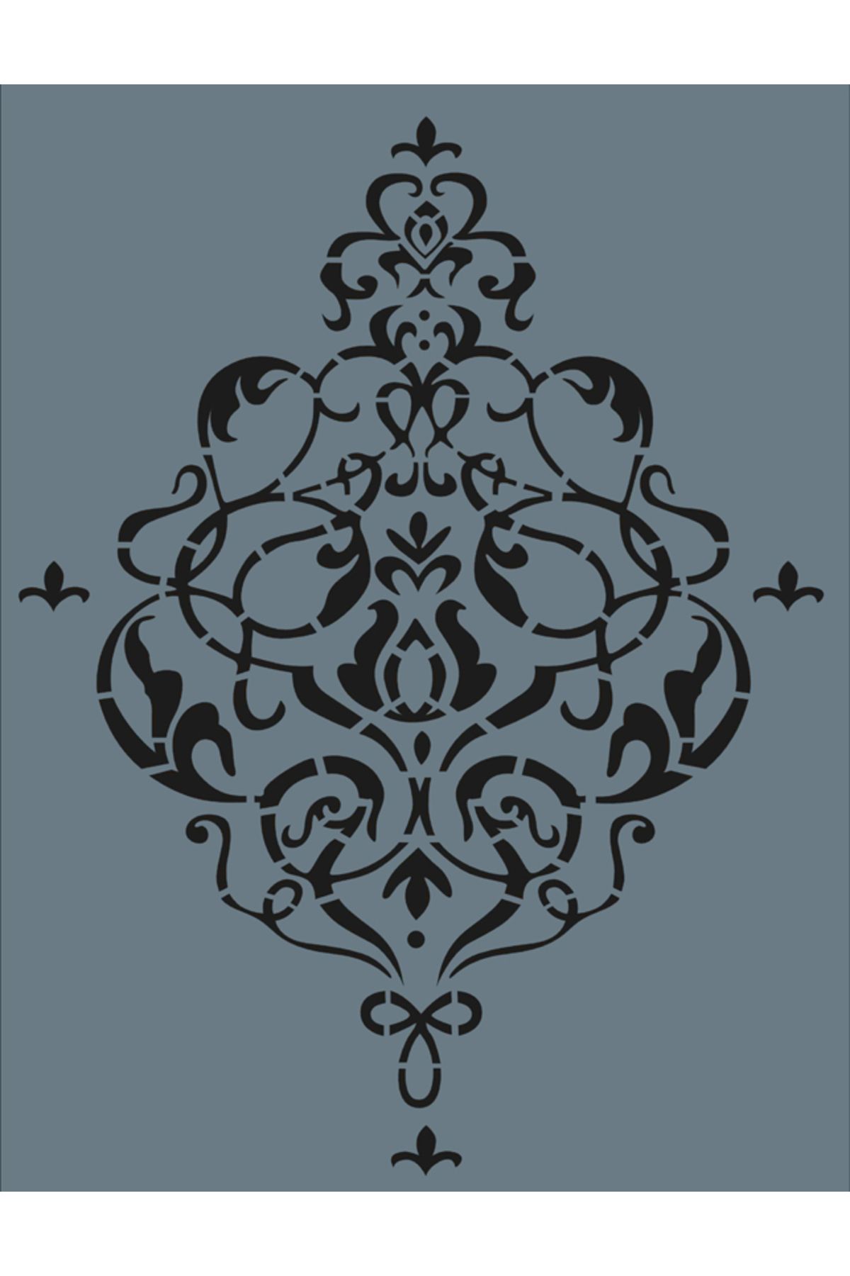 Rich STENCIL WALL DECOR - 015