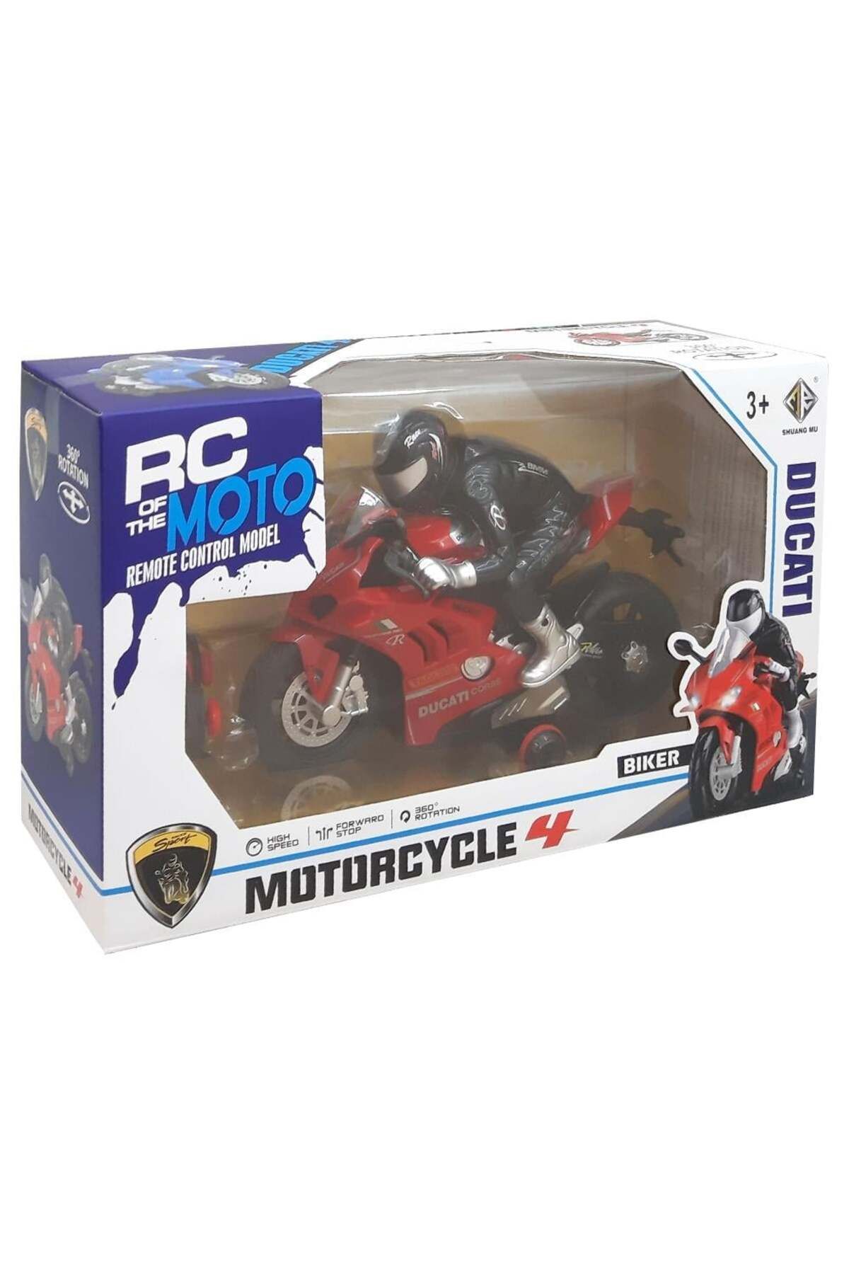 CanEm Oyuncak Şarjlı Uzaktan Kumandalı Motorsiklet 565-R6