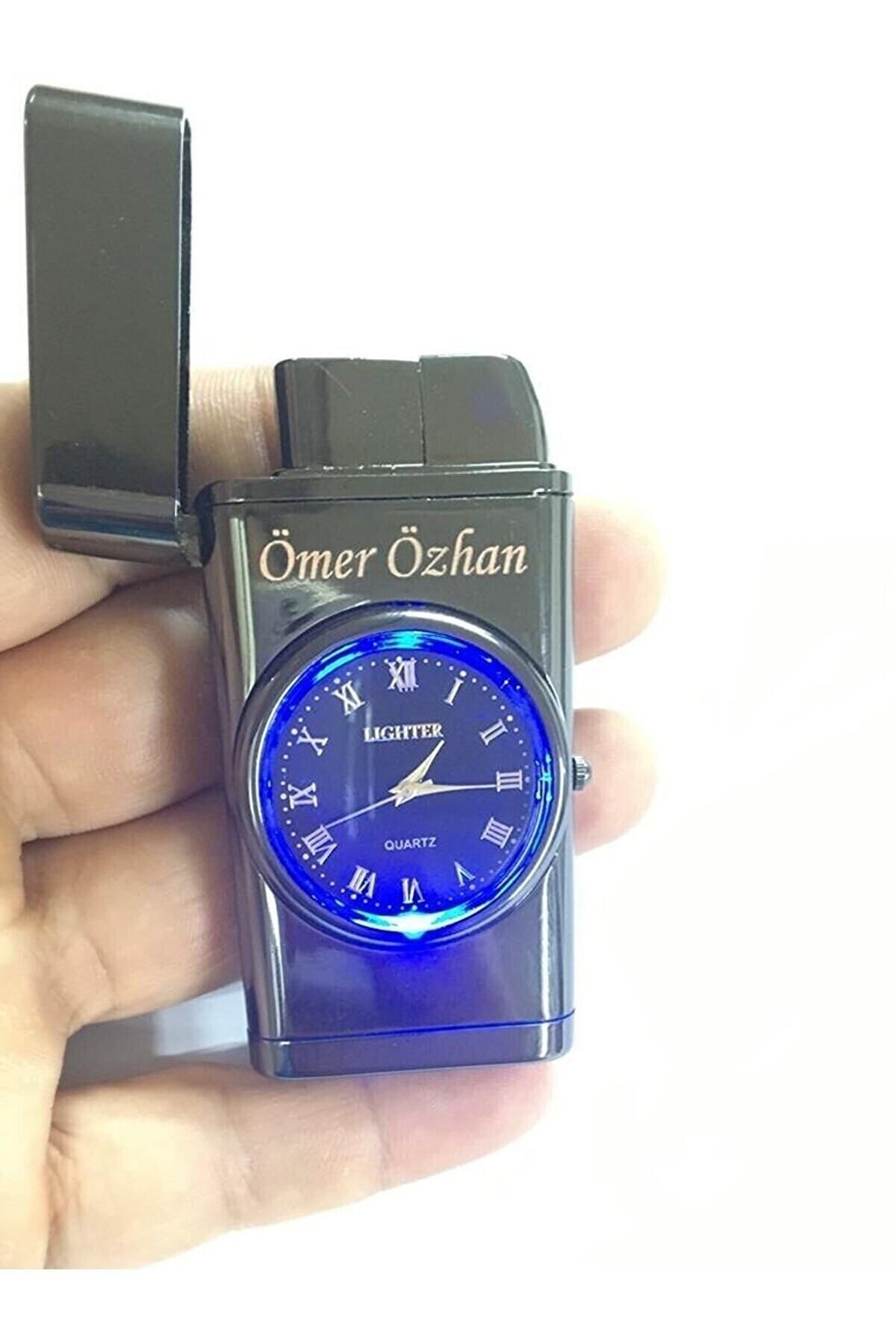 DEKORANLA İsimli Led Işıklı Turbo Çakmak, Sevgiliye Özel, Şık ve Kullanışlı Hediye
