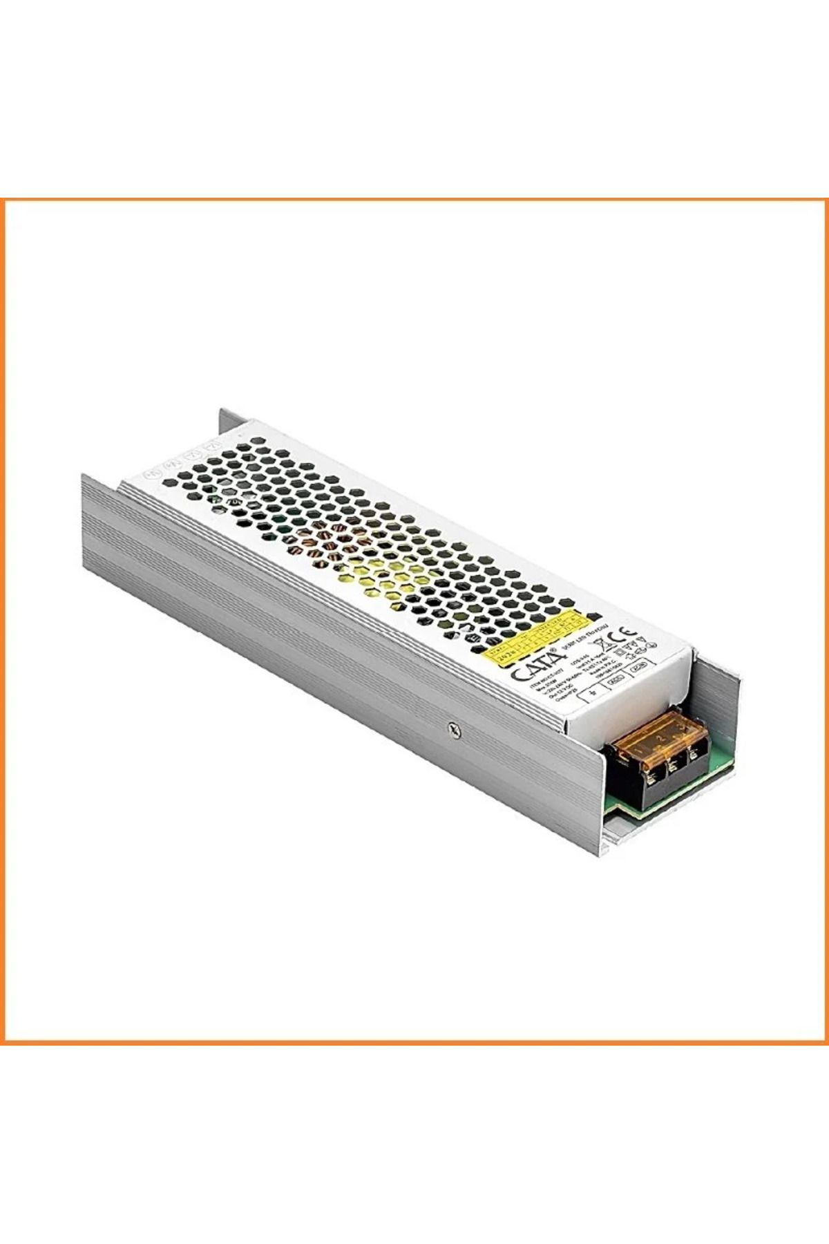 Cata Ct-2577 21 Amper Klemensli Şerit Led Trafosu 250W Slim Model