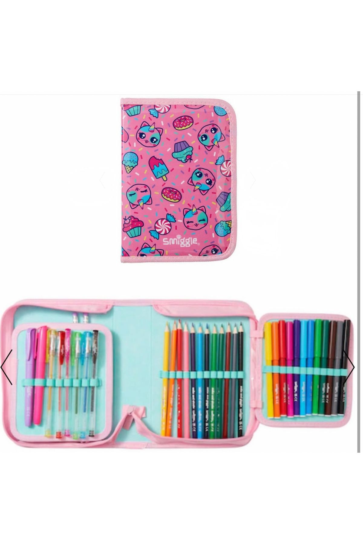 SMIGGLE Buddz Unicorn Kalemkutu kırtasiye seti