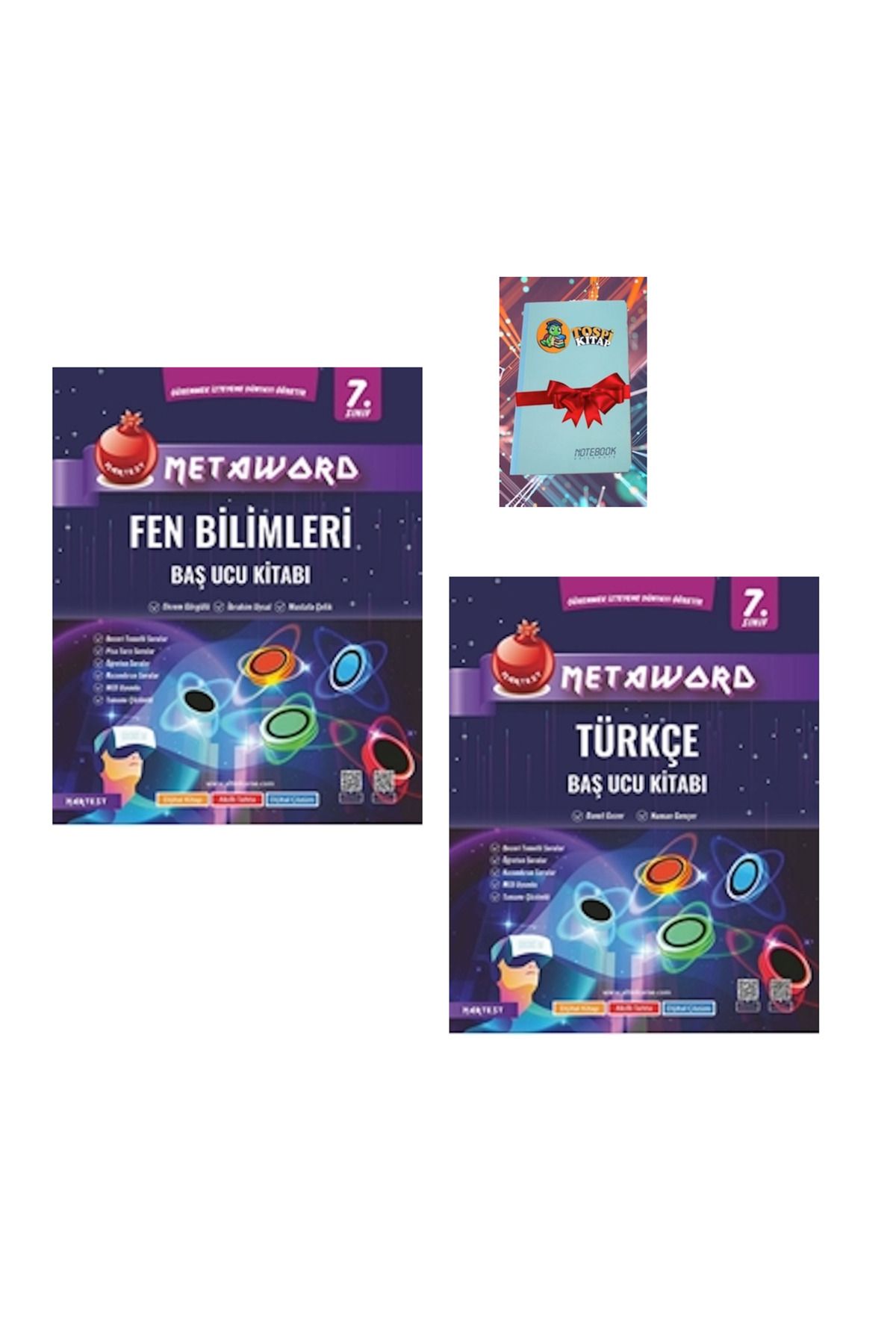 Nartest Yayınları 7. Sınıf Metaword FEN BİLİMLERİ + TÜRKÇE ( NOT DEFTERİ HEDİYE)