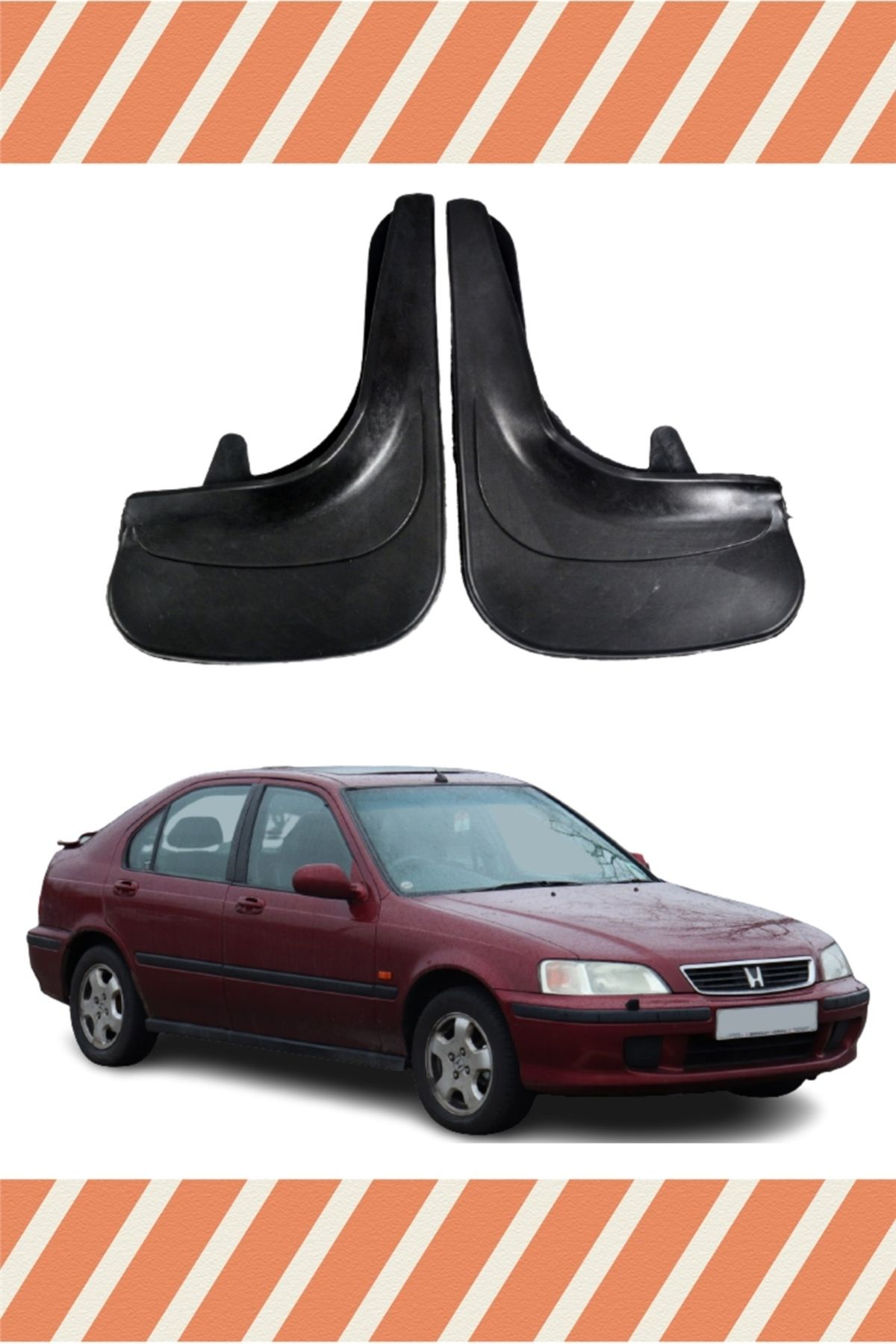 Alpax Honda Civic Euro Hb 1996-2001 2'li Tozluk Çamurluk Paçalık alpax