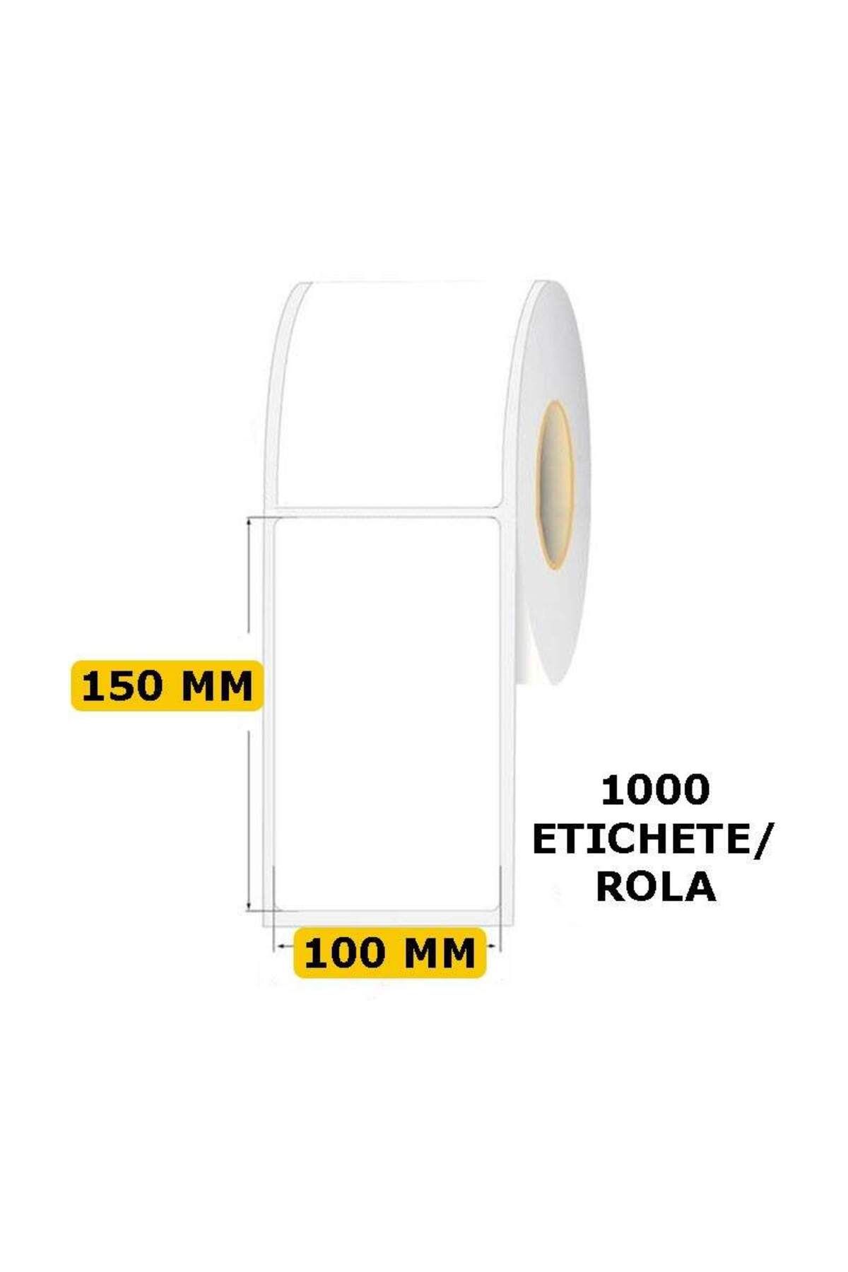 SIKS-Thermal Self-Adhesive Label Roll, For Printing AWB Format, Size 100x150mm, 1000 Labels/Roll 4