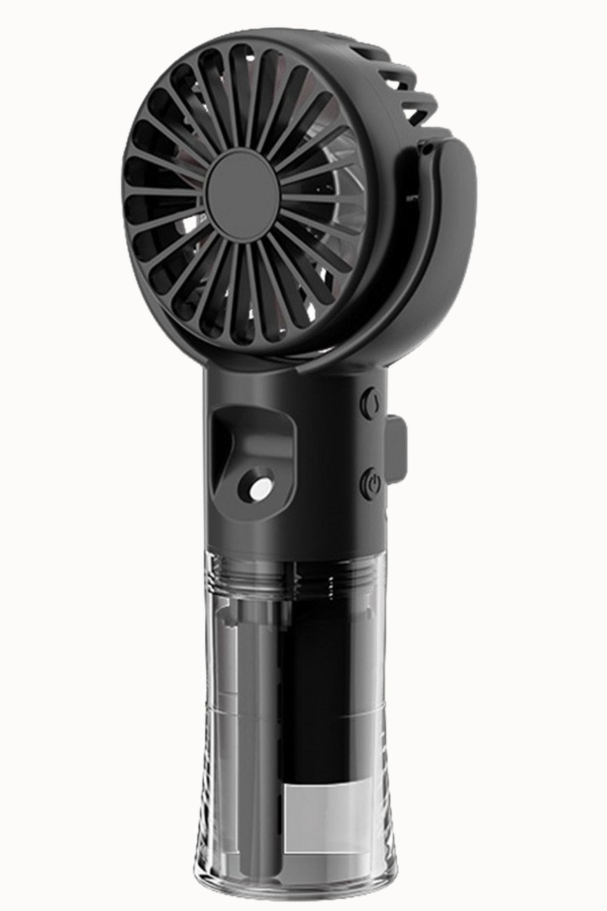 BGGTech Boyna Asılabilir Mini Klima Fanı Su Püskürtmeli Serinletici Şarjlı Fan