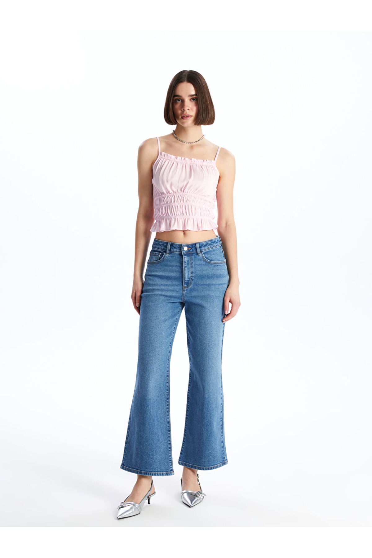 LC Waikiki Wideleg Kadın Jean Pantolon
