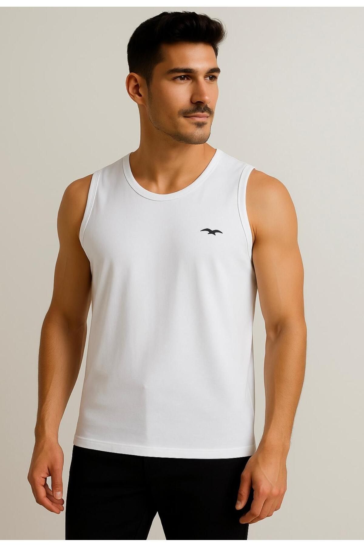 AXXEL Erkek Kolsuz T-shirt-D235