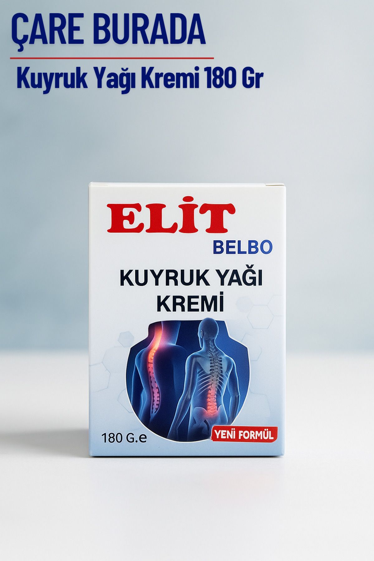 Çare Burada Elit Belbo - Kuyruk Yağı Kremi 180 Gr
