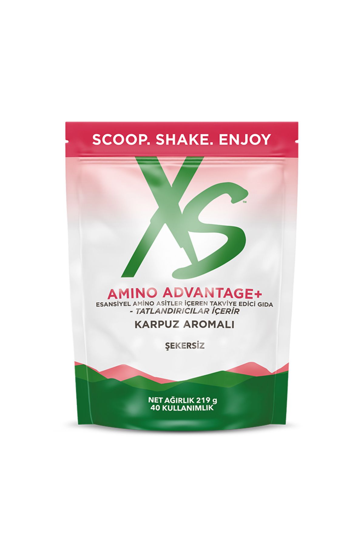 XS Amino Advantage+ Esansiyel Amino Asitleri İçeren Karpuz Aromalı Şekersiz Takviye Edici Gıda