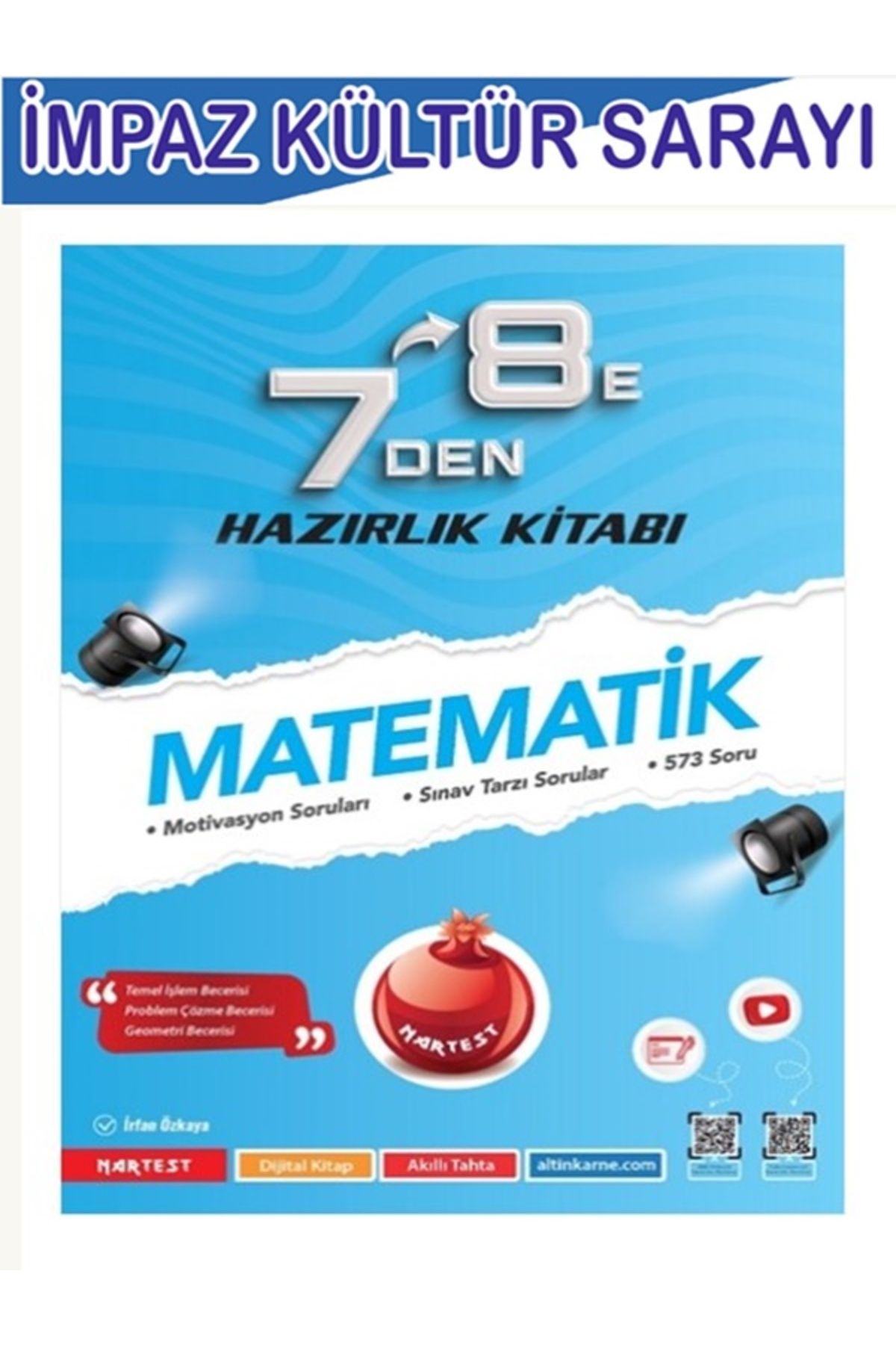Nartest Yayınları 7 Den 8 e Matematik Hazırlık Kitabı