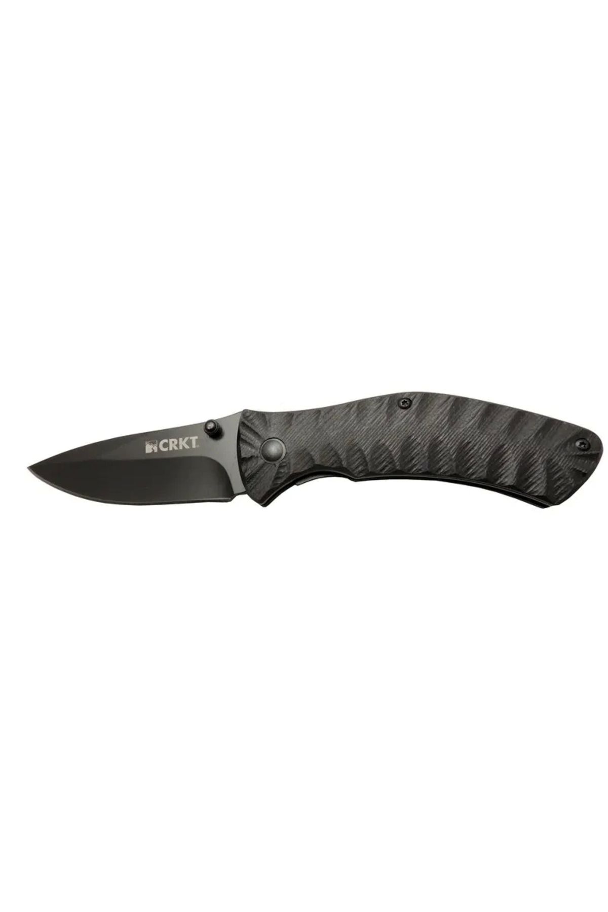 shopwave Crkt İncendor 2078 Bk Siyah Kamp Çakı 17,5cm - Manuel, Plastik Sap, Kemerlikli