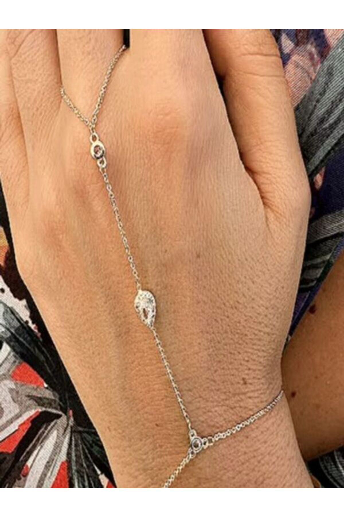 Les Contess Jewelry Pirinç Üzeri Altın Kaplama Ezme Zincir Teresa Şahmeran