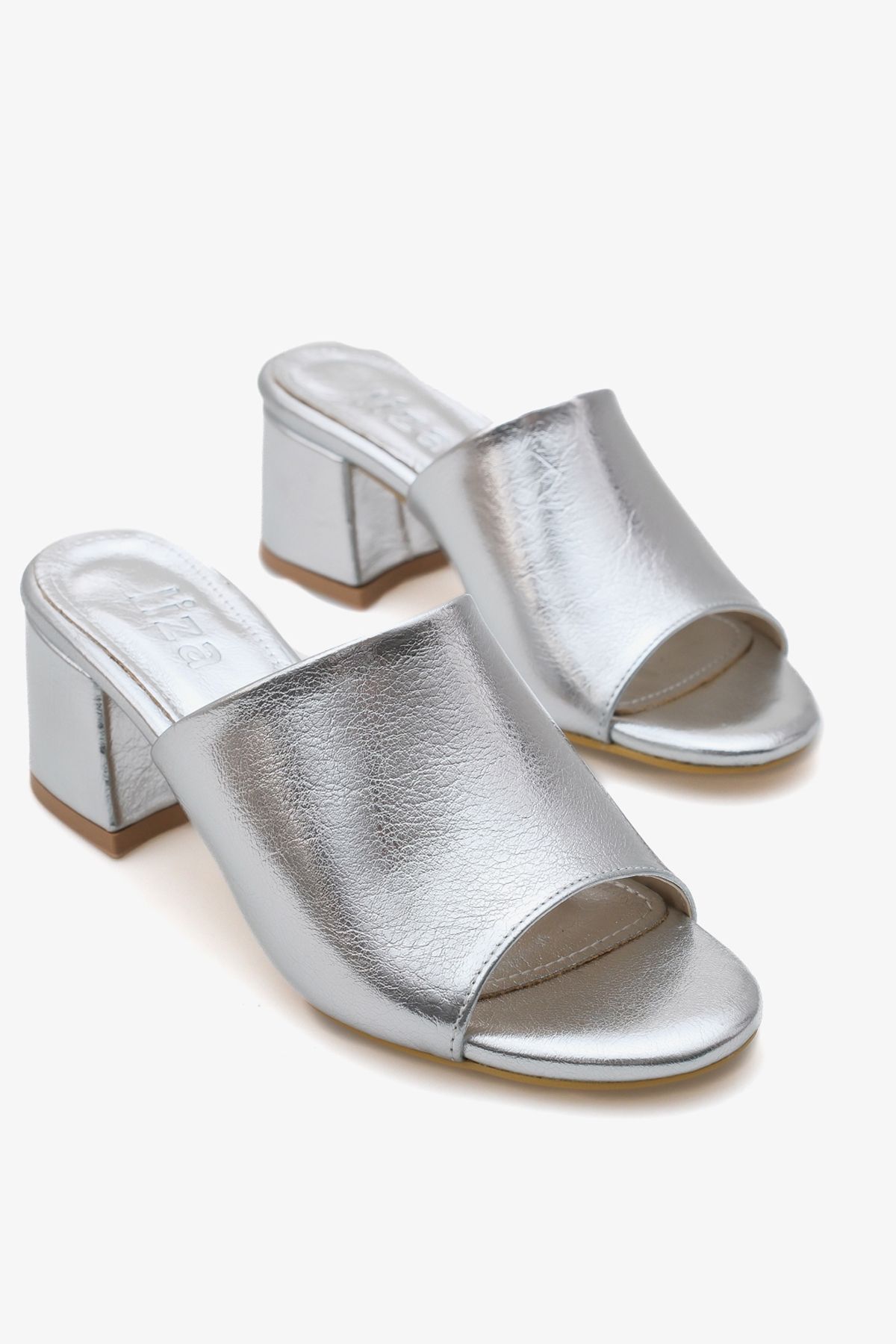 Liza Shoes ALVİN Kadın Günlük Kısa Topuklu Terlik A026- K304