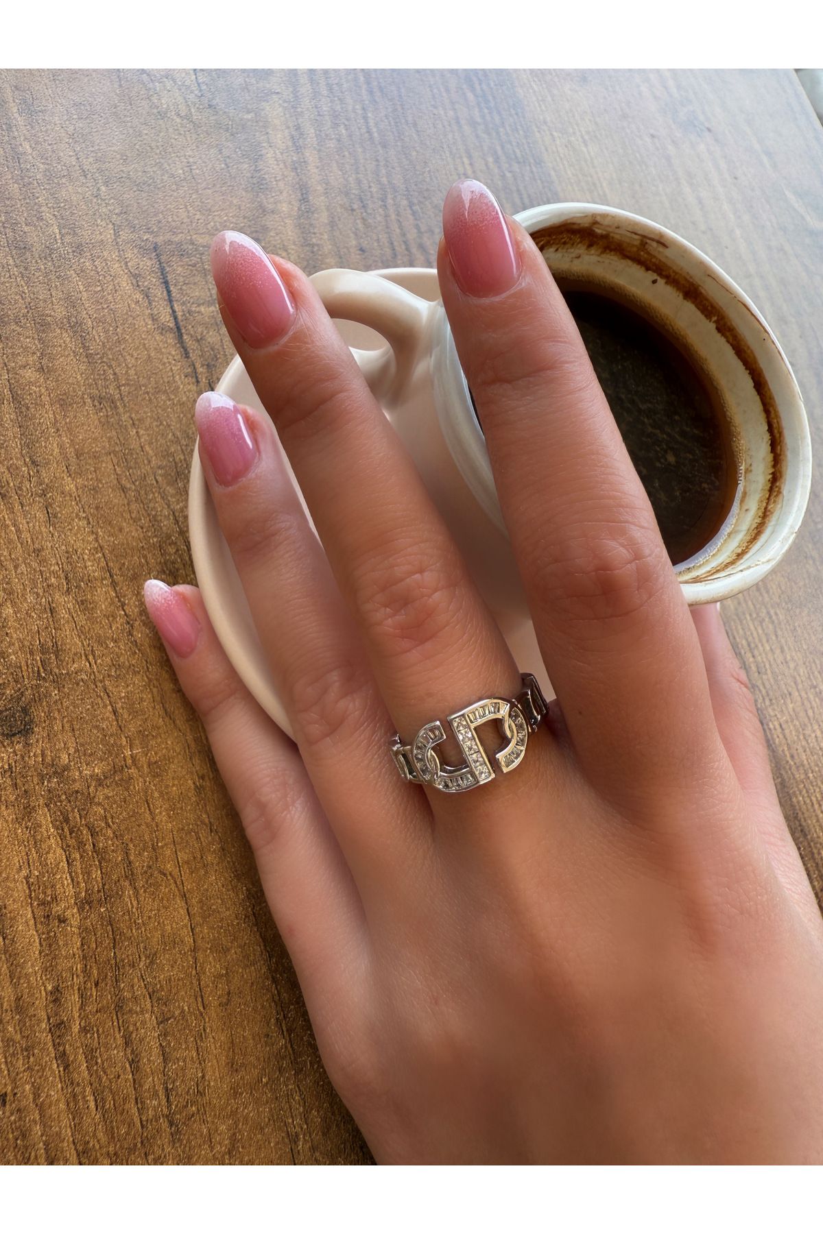 HeyYou Jewelry Ayarlı marka yüzük