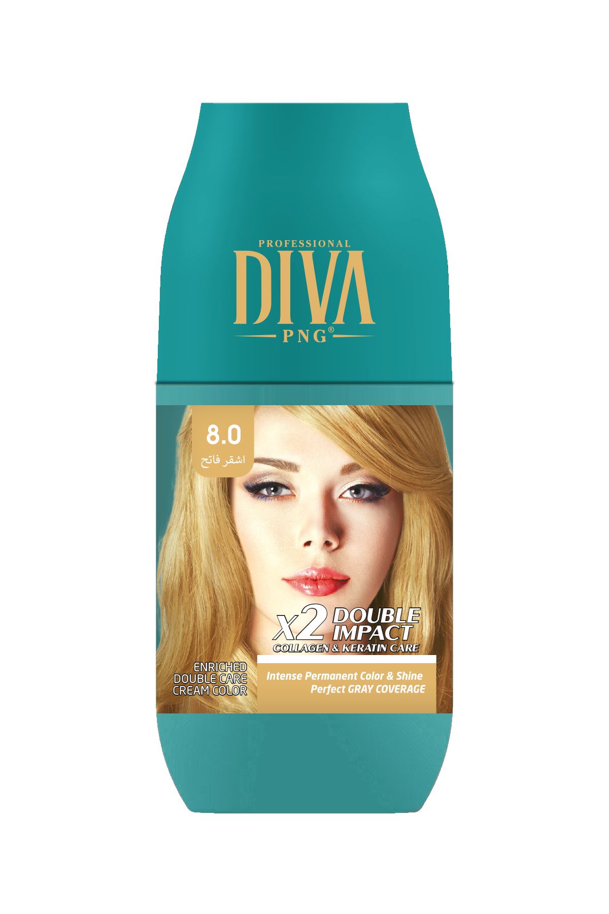 PNG DIVA PNG DİVA 9 PARÇA SET BOYA 100ML 8,0 KOYU SARI