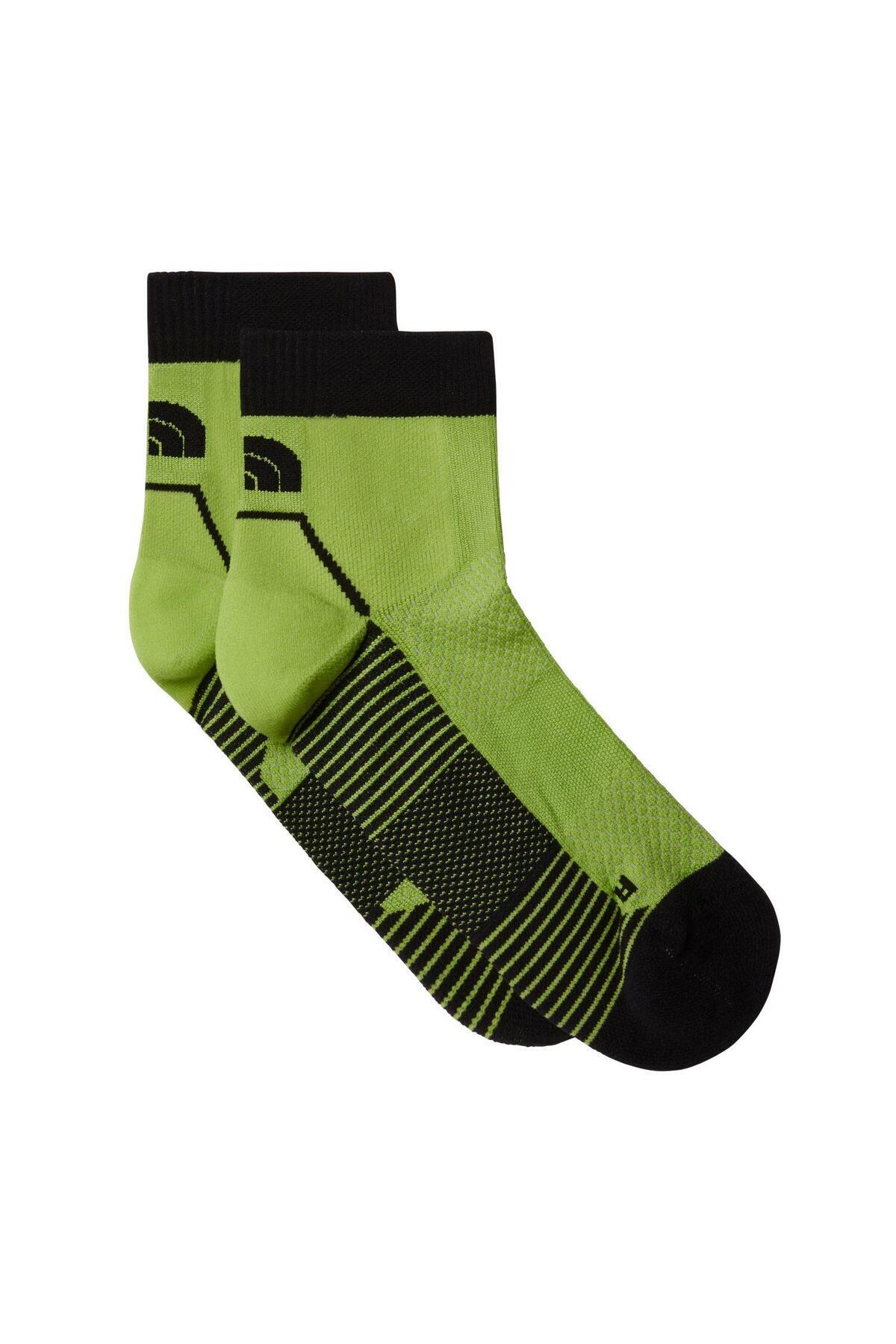 نورث فیس Trail Run Quarter Sock Nf0a882erıq1 Green-l