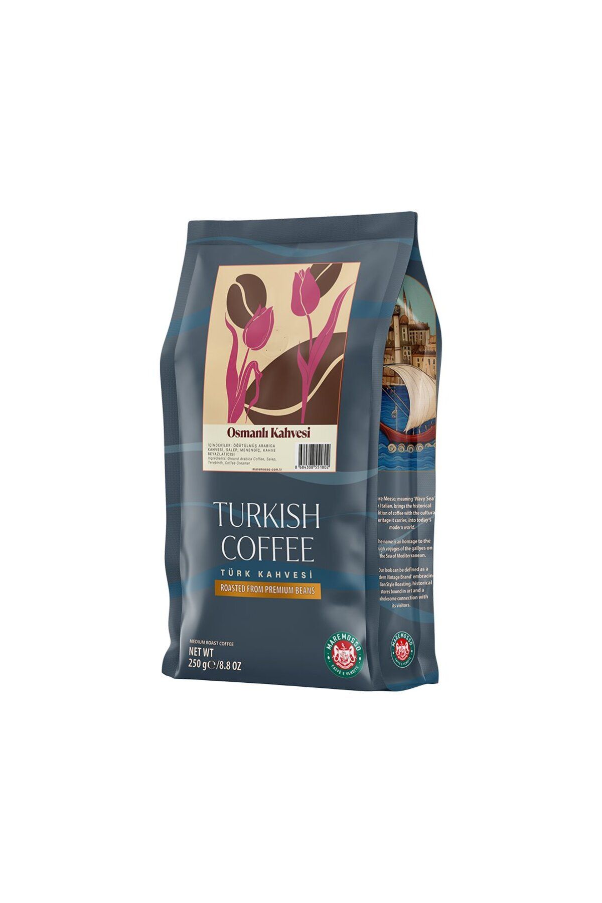 Mare Mosso Caffe ê Vendite Osmanlı Sütlü Dibek Kahvesi 250 Gr.