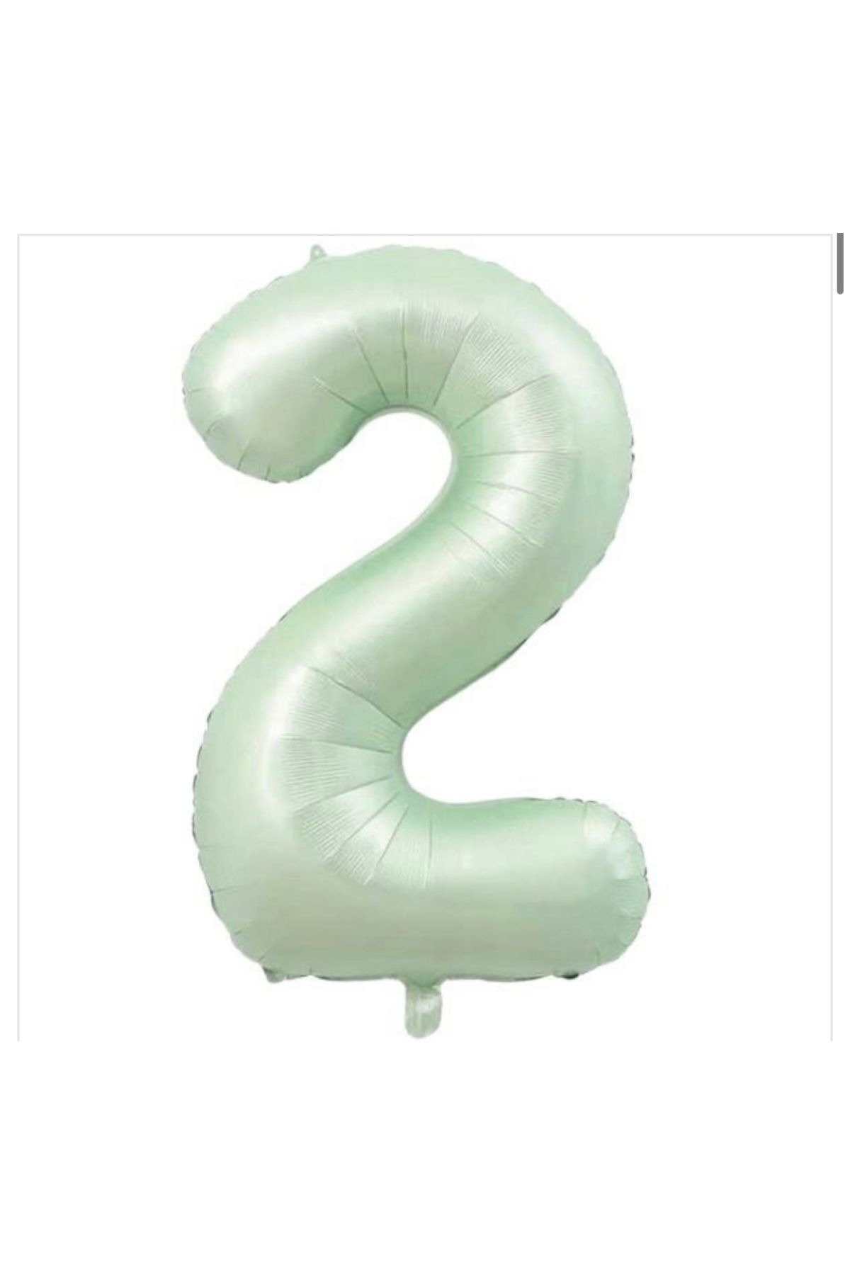 Deniz Party Store 2 Yaş Retro Yeşil 36 - 40 Cm Folyo Balon