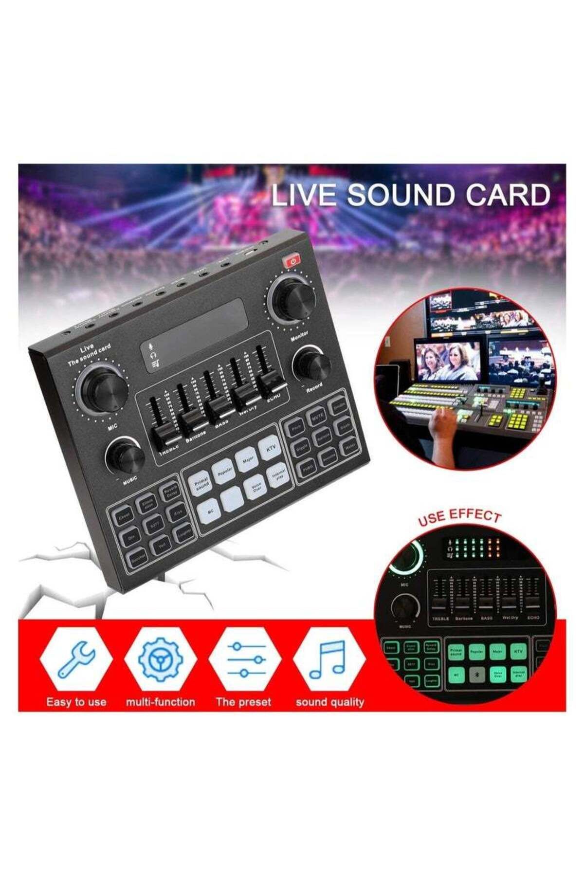 COOYA-USB Condenser Microphone Kit for Clear Recording & Streaming 6