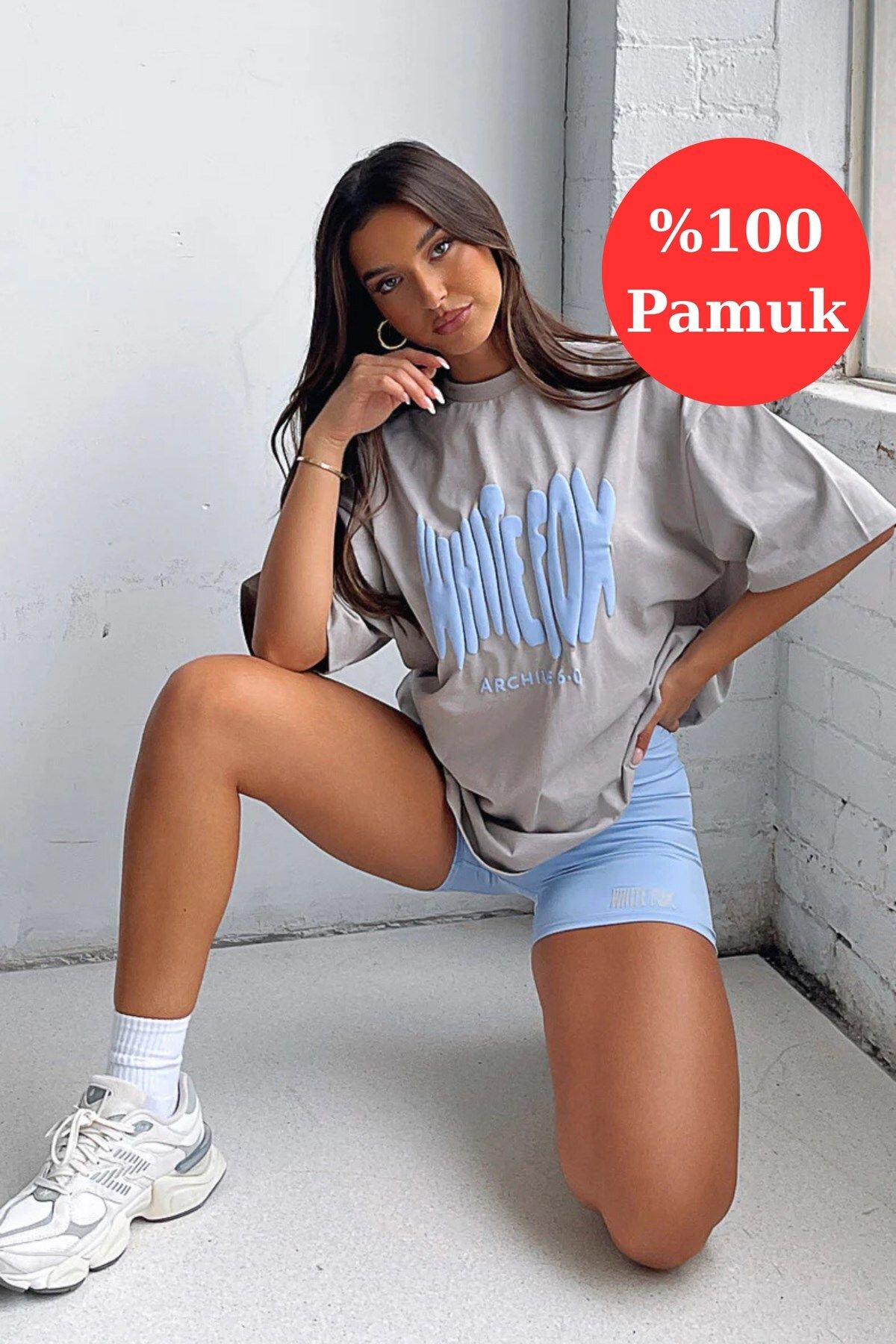 The Champ Clothing Kadın WF Baskılı %100 Pamuk Tişört