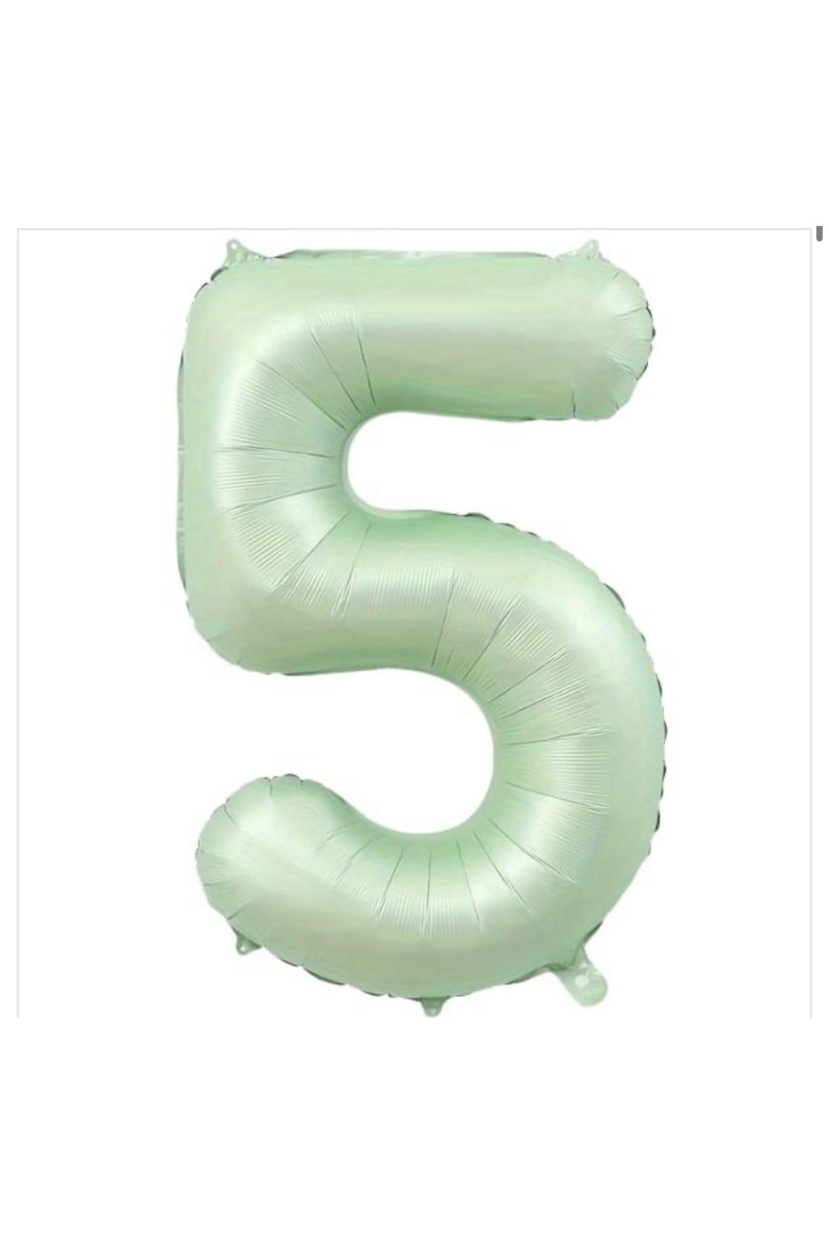 Deniz Party Store 5 Yaş Retro Yeşil 36 - 40 Cm Folyo Balon