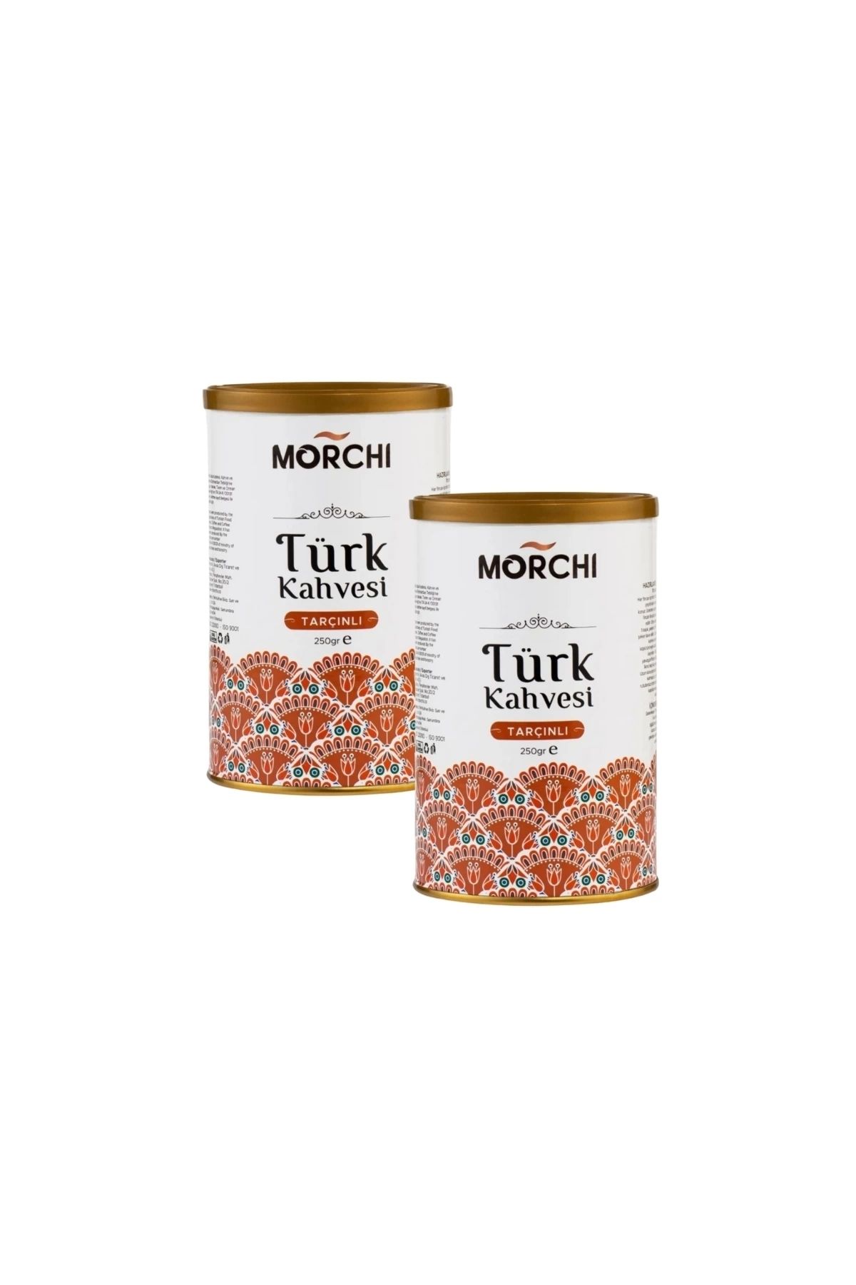 MORCHI Tarçınlı Turk Kahvesi 250 gr Teneke 2 Adet