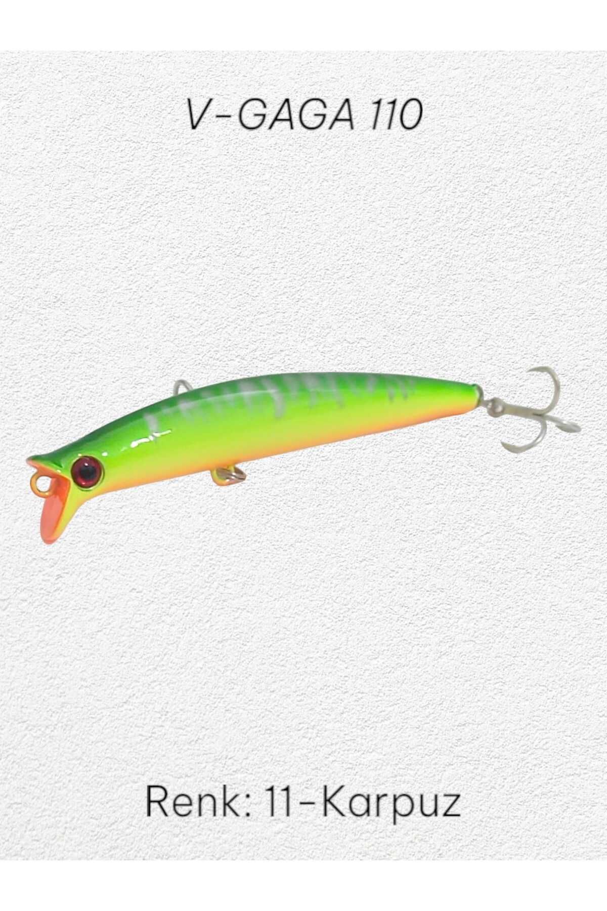 EGEFİSH V GAGA SERİSİ 110mm 16gr Dalma 0/20cm
