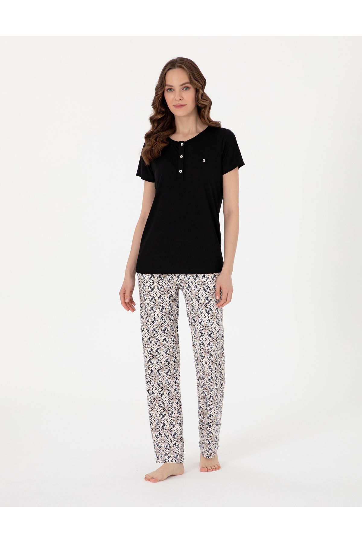 Pierre Cardin Siyah Pijama Takımı 50318971-VR046