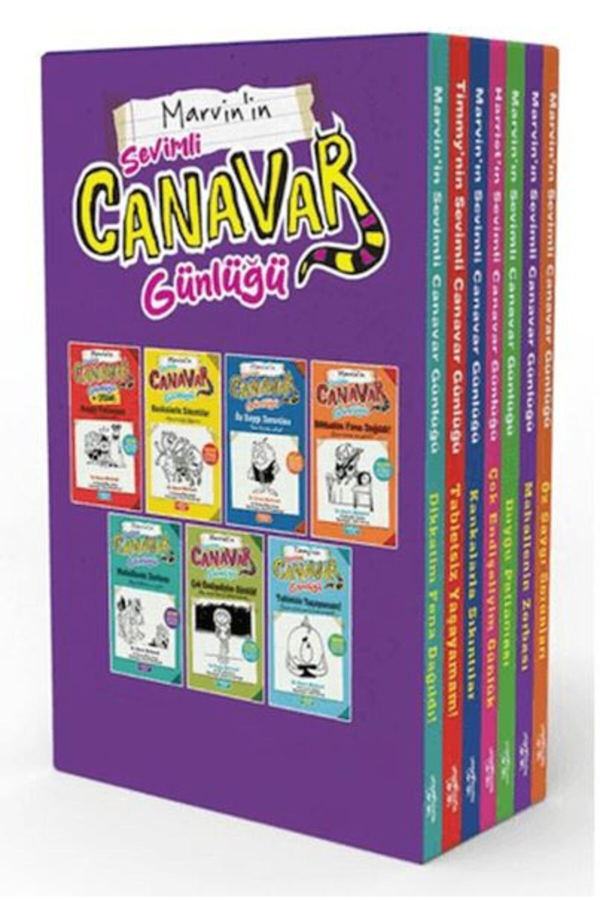 Yedi Yayınları Sevimli Canavar Günlüğü (7 Kitap Takım)