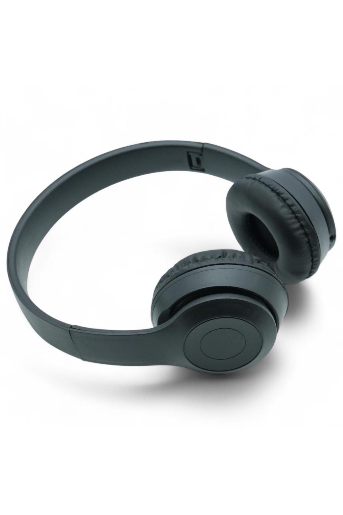 VİGES Viges P47 Wireless Bluetooth Kulak Üstü Kulaklık Siyah