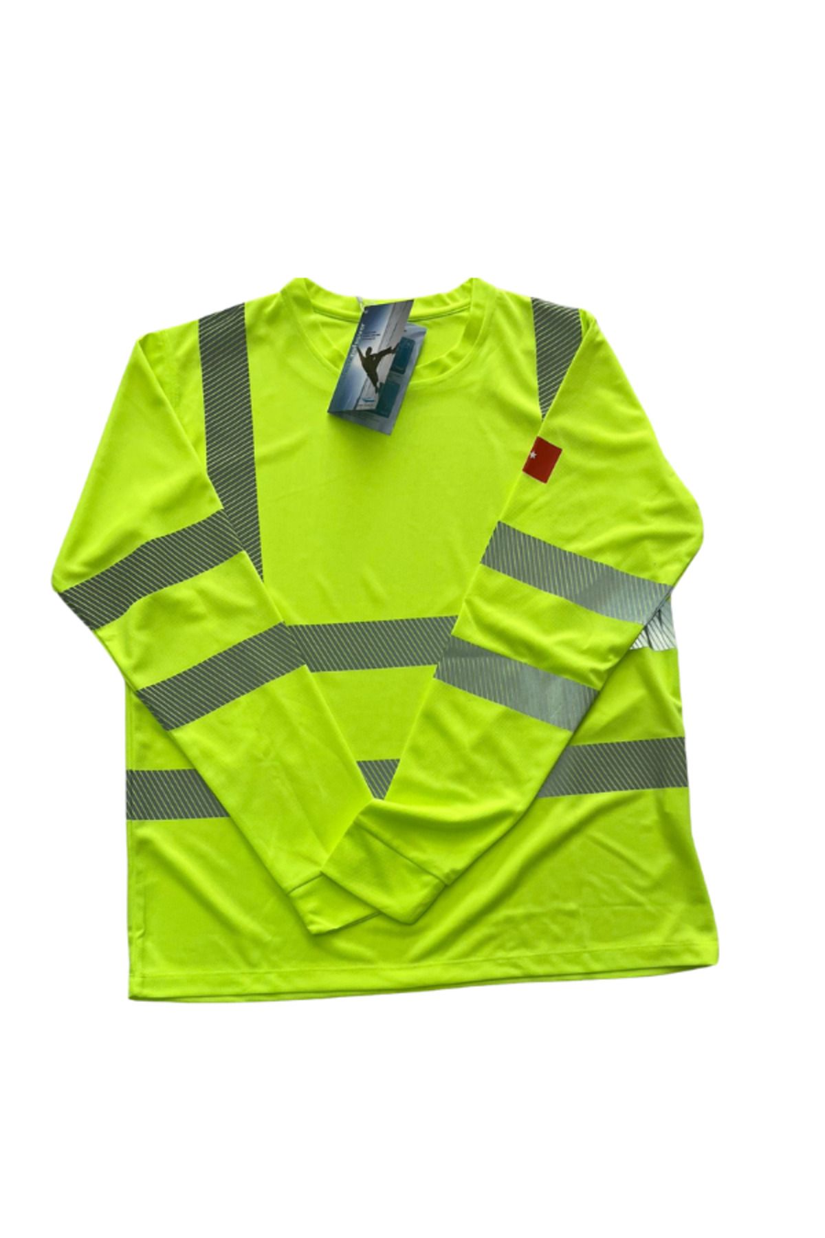 KORTEKS DESIGN Drytouch Tişört Fosforlu Sarı Yüksek kalite Korteks