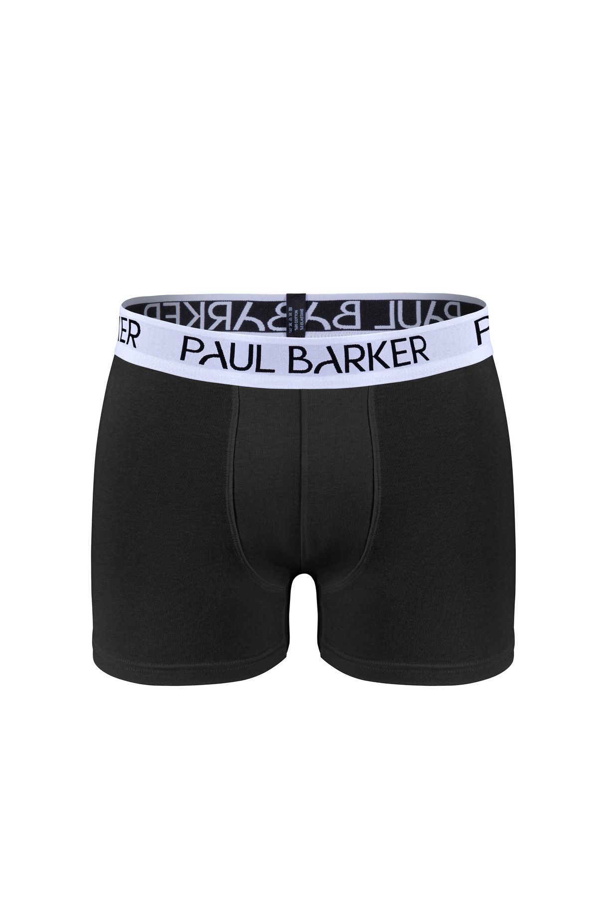 Paul Barker 3'lü Erkek Boxer Seti – Kırmızı, Siyah, Beyaz