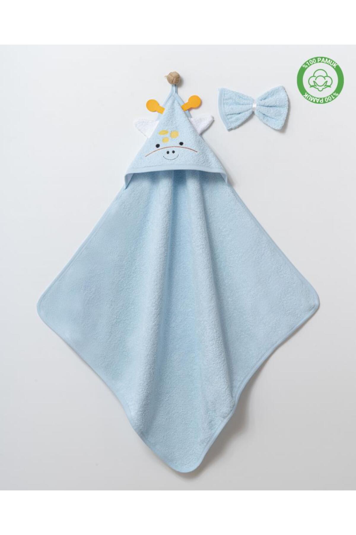 100% Cotton Giraffe Eraser Towel - Bathroom Fiber Gift!