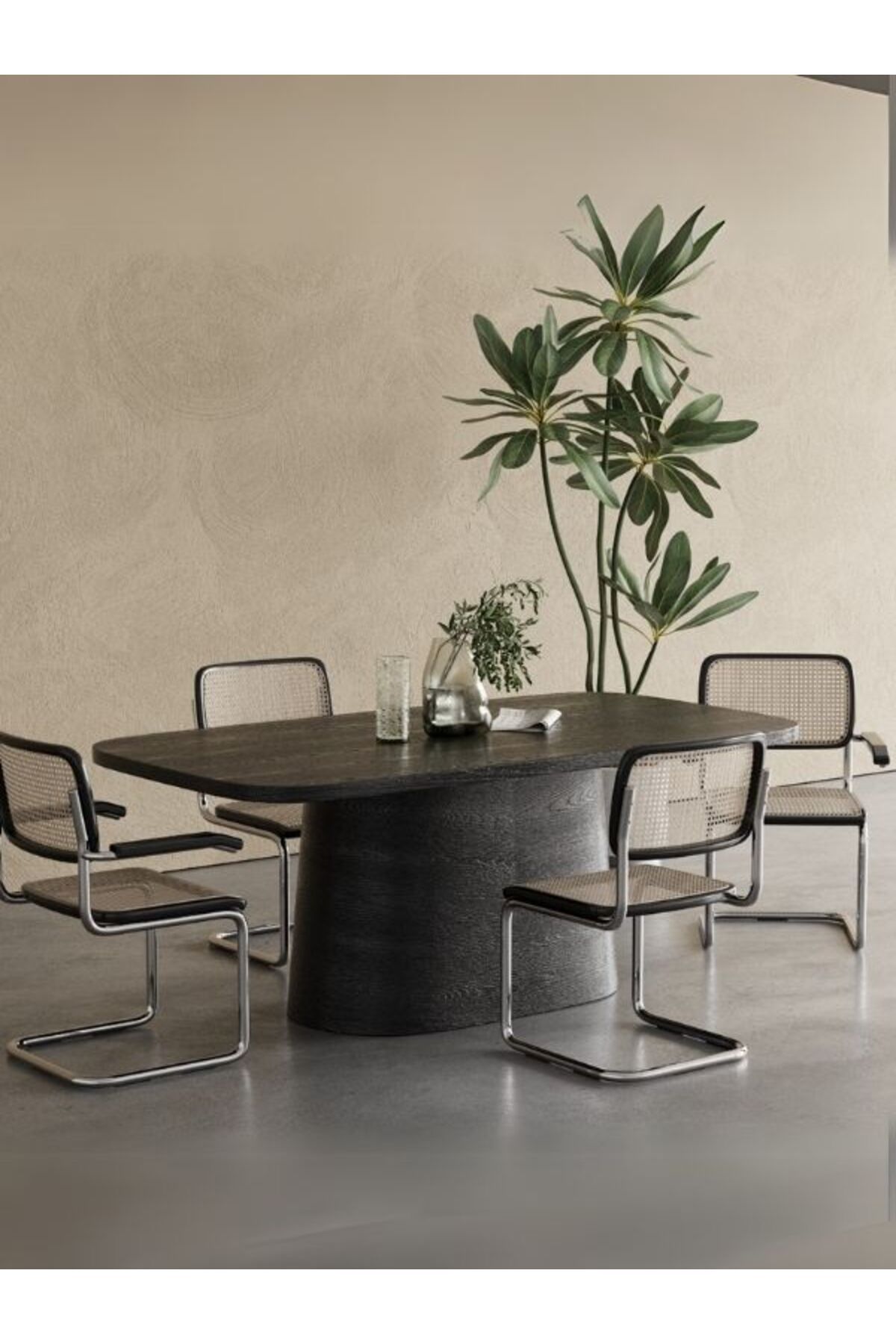 Gazzini Furniture Barocco İtalyan Still Oval Ahşap Yemek Masası 100x200