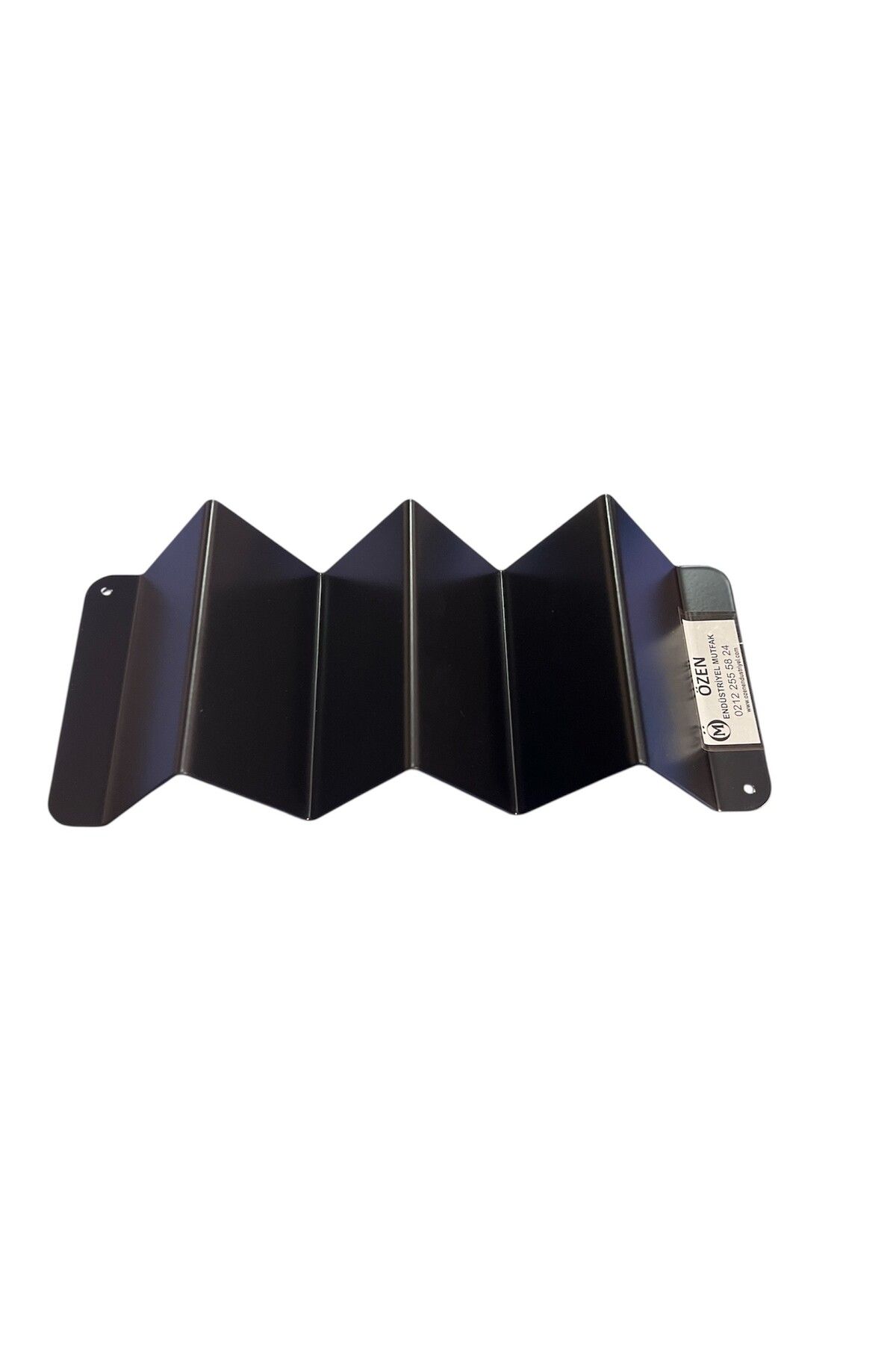 ÖZEN ENDÜSTRİYEL MUTFAK Taco Standı Paslanmaz Çelik Fırın Boyalı 23*10*4,5cm
