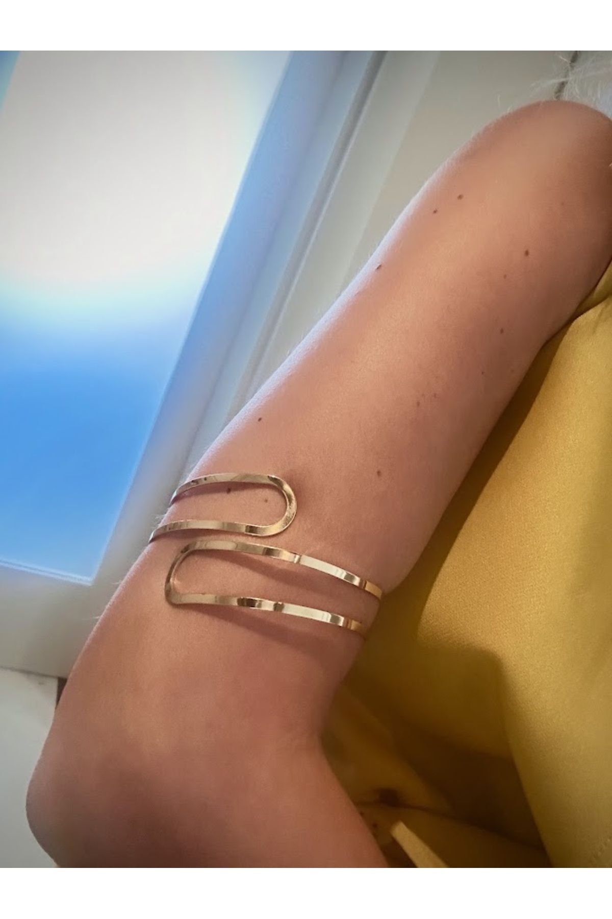 Les Contess Jewelry Arm Cuff Wave (Pazı Bileziği )