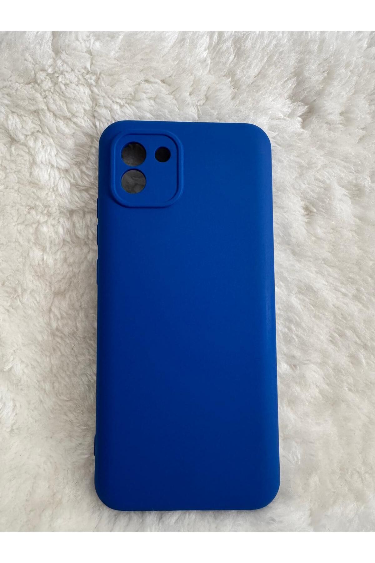 QEM Samsung Galaxy A03 ile Uyumlu Yumuşak Dokulu Lansman Telefon Kılıfı