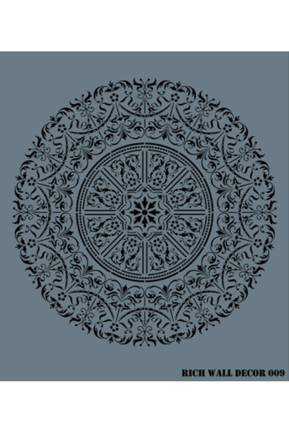 Rich STENCIL WALL DECOR SERİ - 009