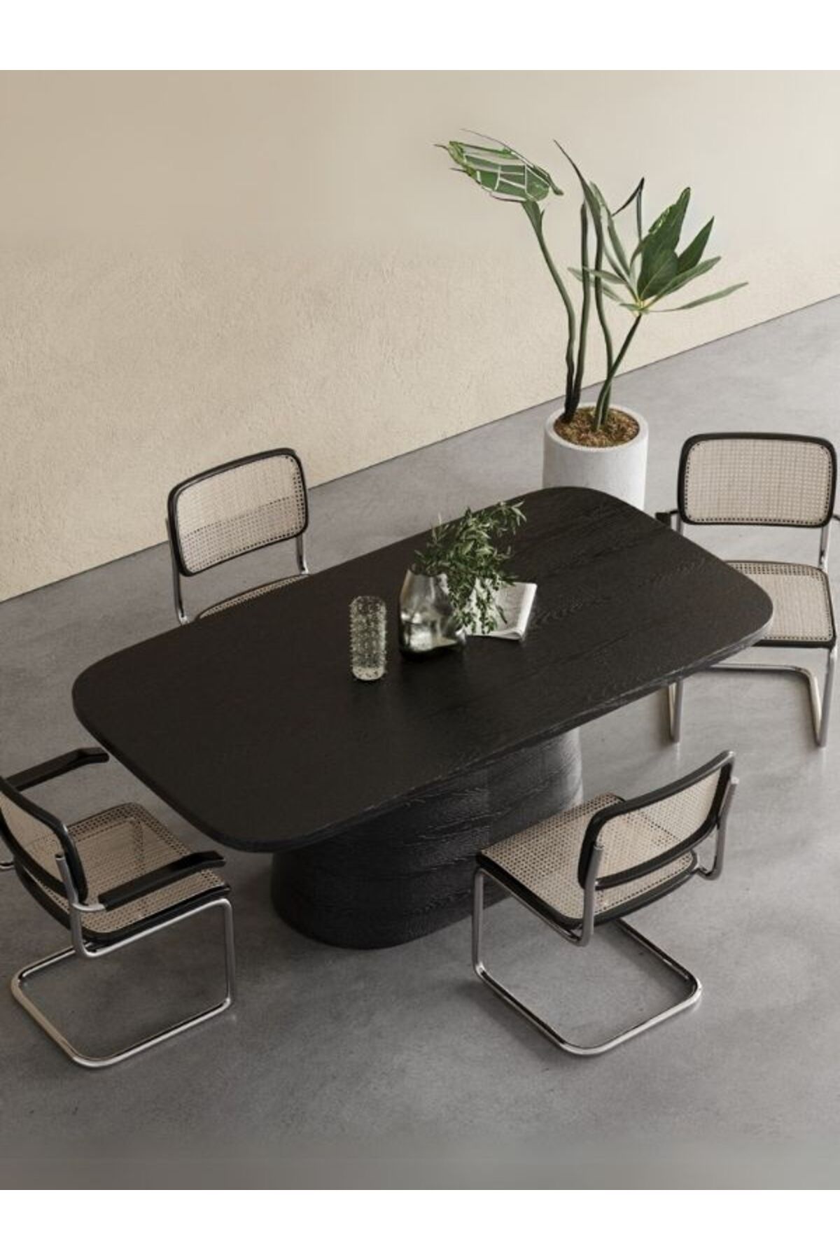 Gazzini Furniture Barocco İtalyan Still Oval Ahşap Yemek Masası 100x190