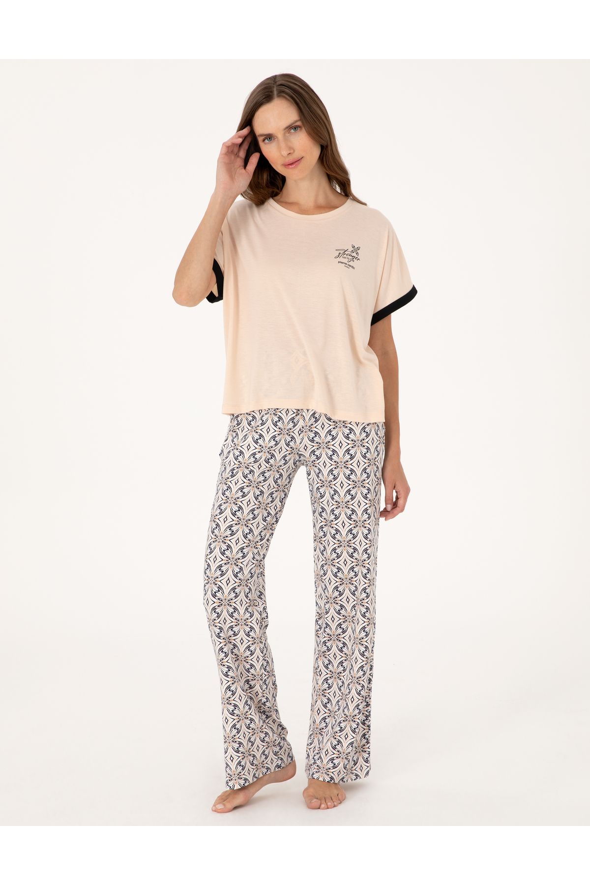 Pierre Cardin Bej Pijama Takımı 50318970-VR011