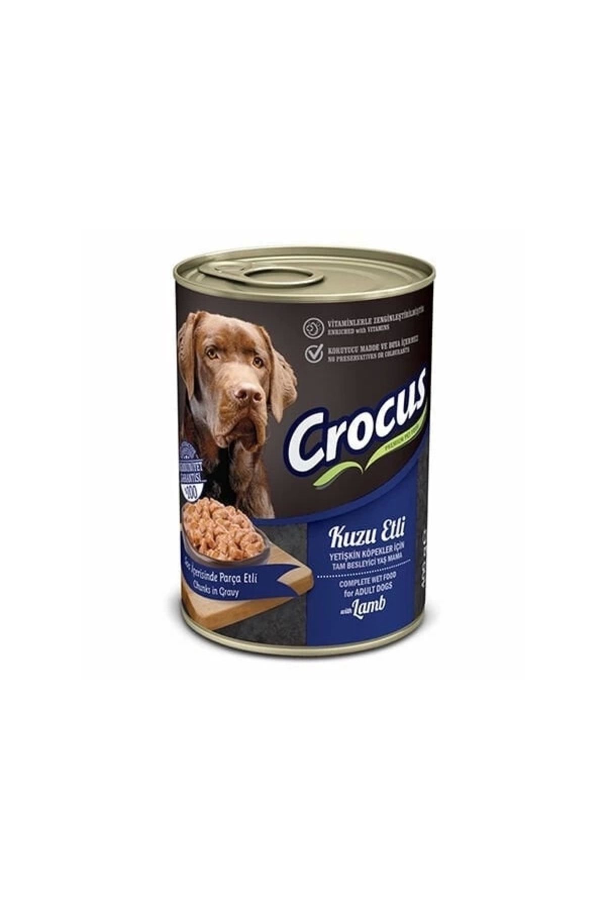 Generic Crocus Kuzu Etli Yetişkin Yaş Köpek Maması 400 Gr