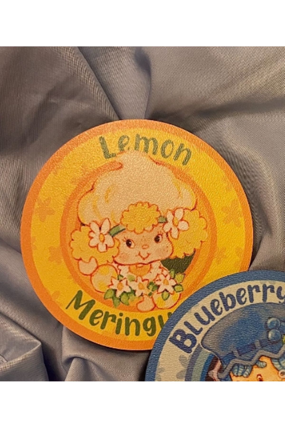 westartic Lemon Meringue (Strawberry Shortcake 1980) Bardak Altlığı
