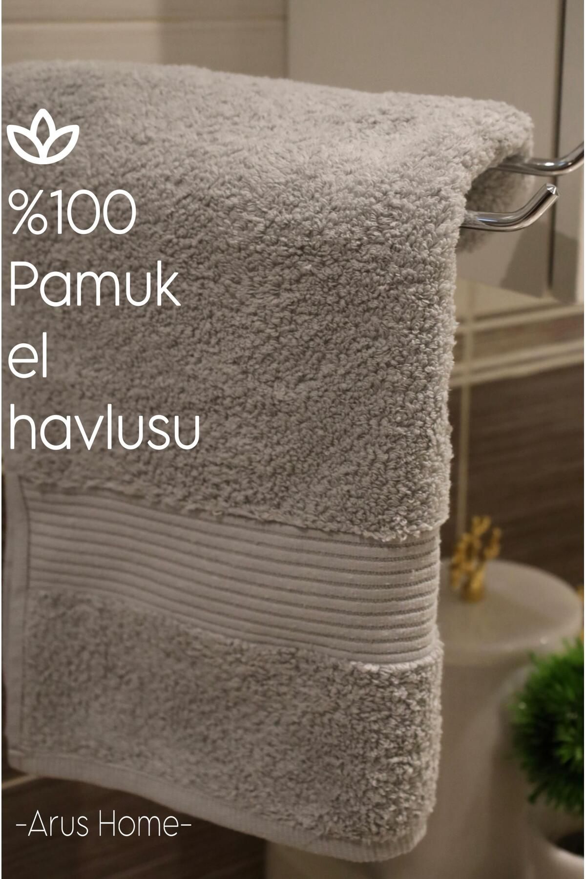 Arus Home Pamuk El Havlusu/ El Yüz Havlusu / Banyo Havlusu