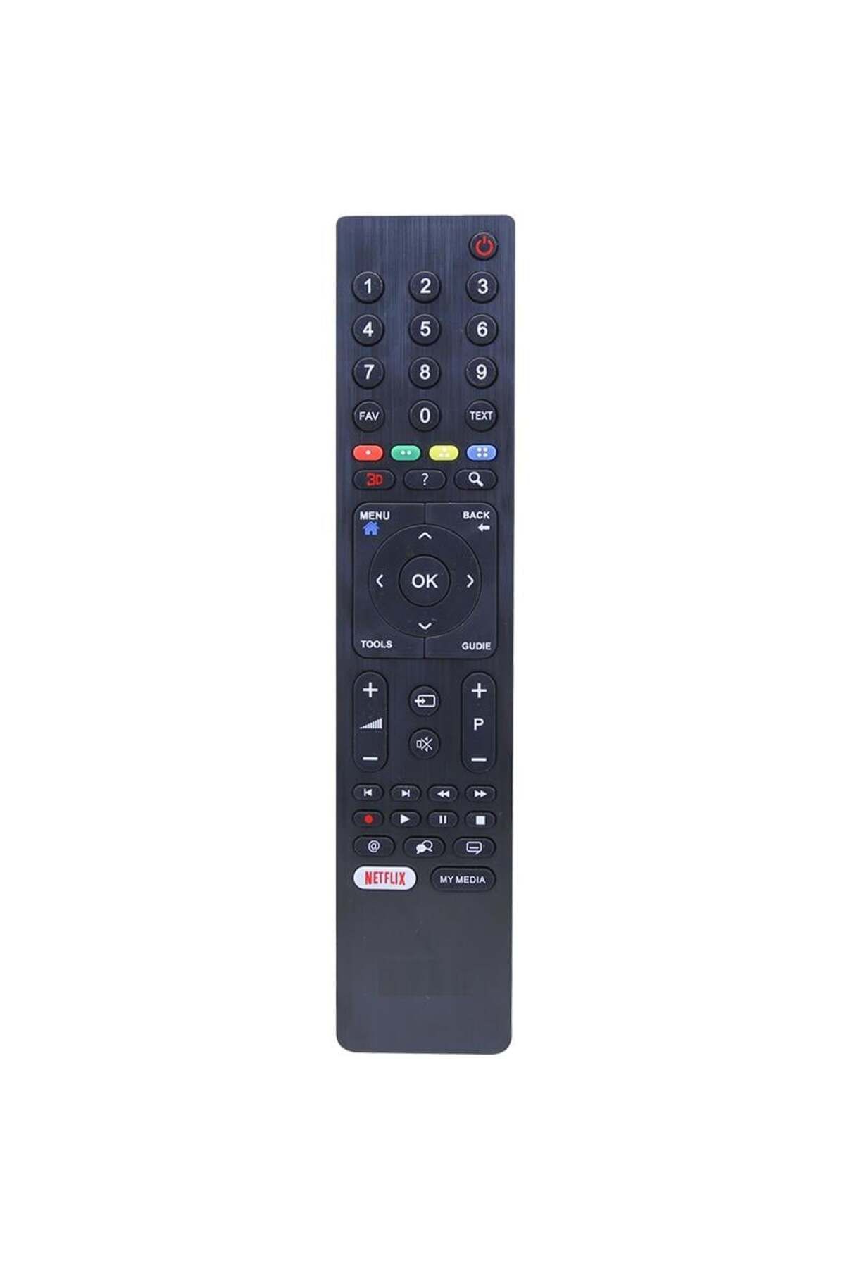 Ecoline Arçelik Lcd Tv Kumandası- Netflix Tuşlu RM-L1383- RM-L1396