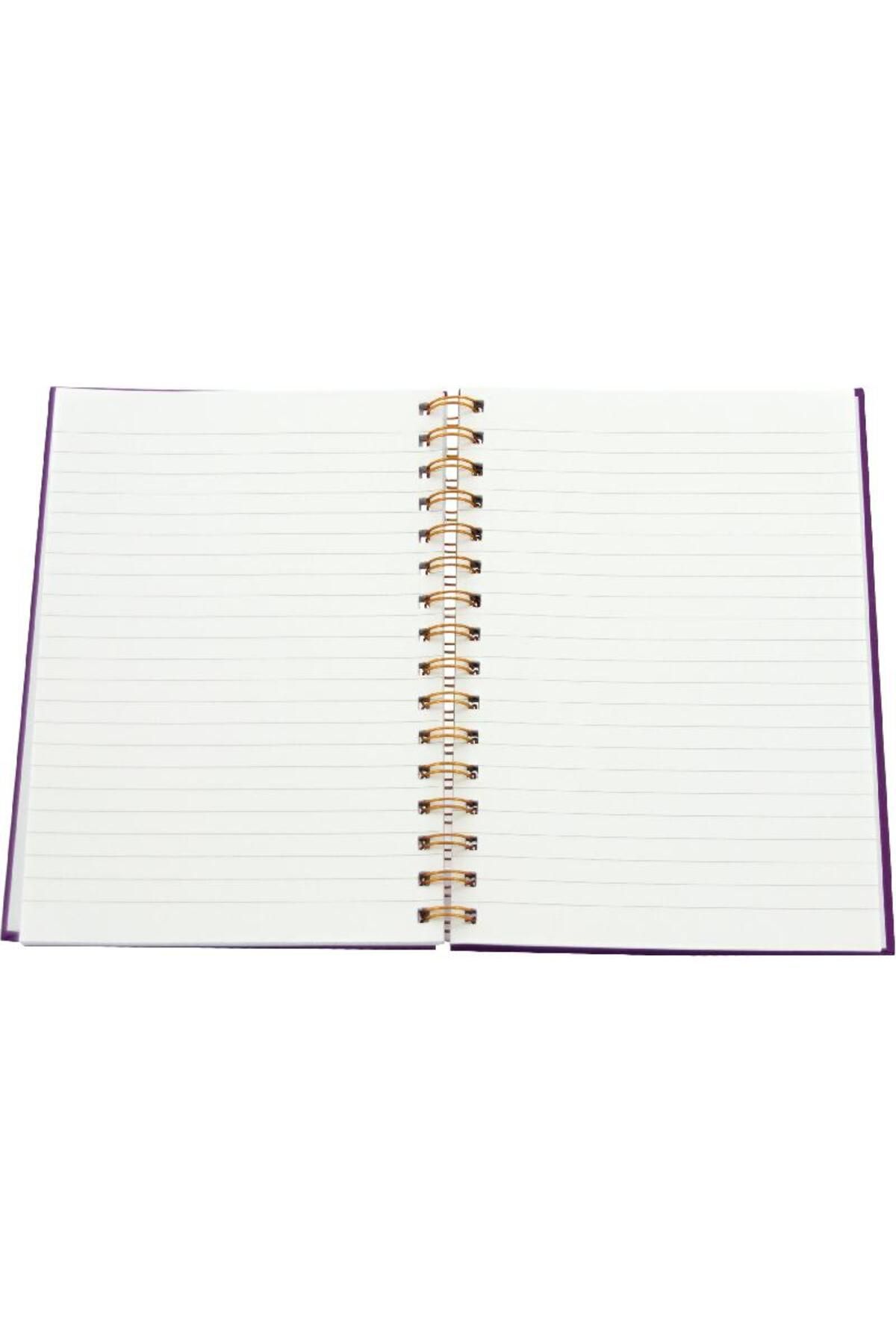 Roco-“Calories Don't Count On Weekends” Lined Notebook A5 - 80 Sheets Violet 2