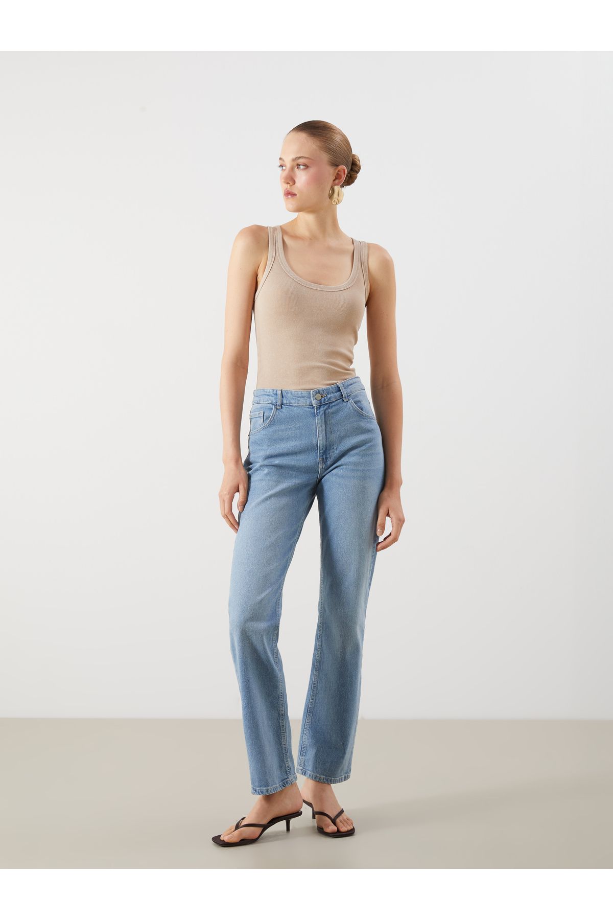 LC Waikiki Straight Fit Kadın Jean Pantolon