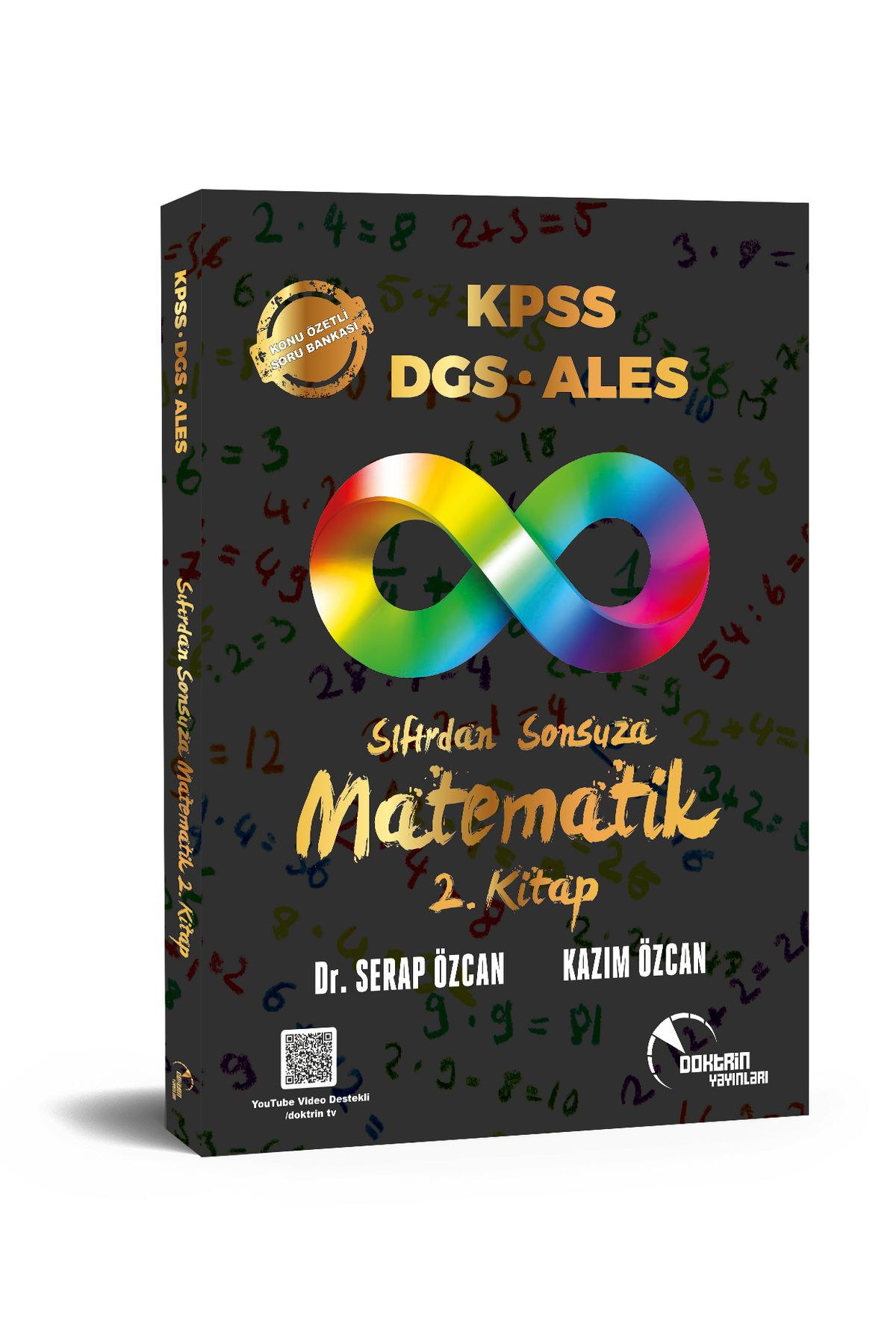Doktrin Yayınları KPSS/DGS/ALES Sıfırdan Sonsuza Matematik - 2.Kitap Konu Özetli Soru Bankası