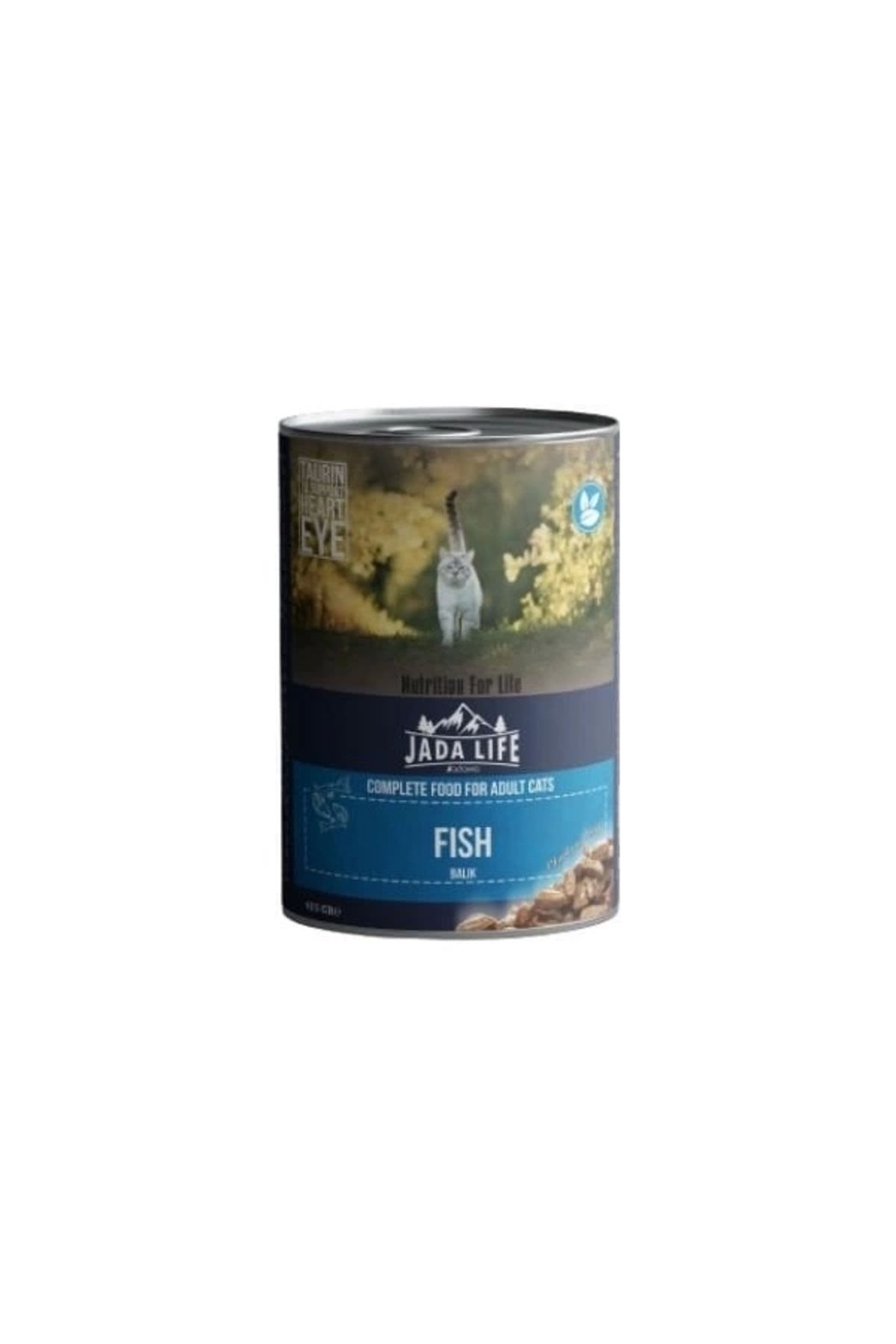 Generic Jada Life Balıklı Parça Etli Yetişkin Konserve Kedi Maması 415 Gr