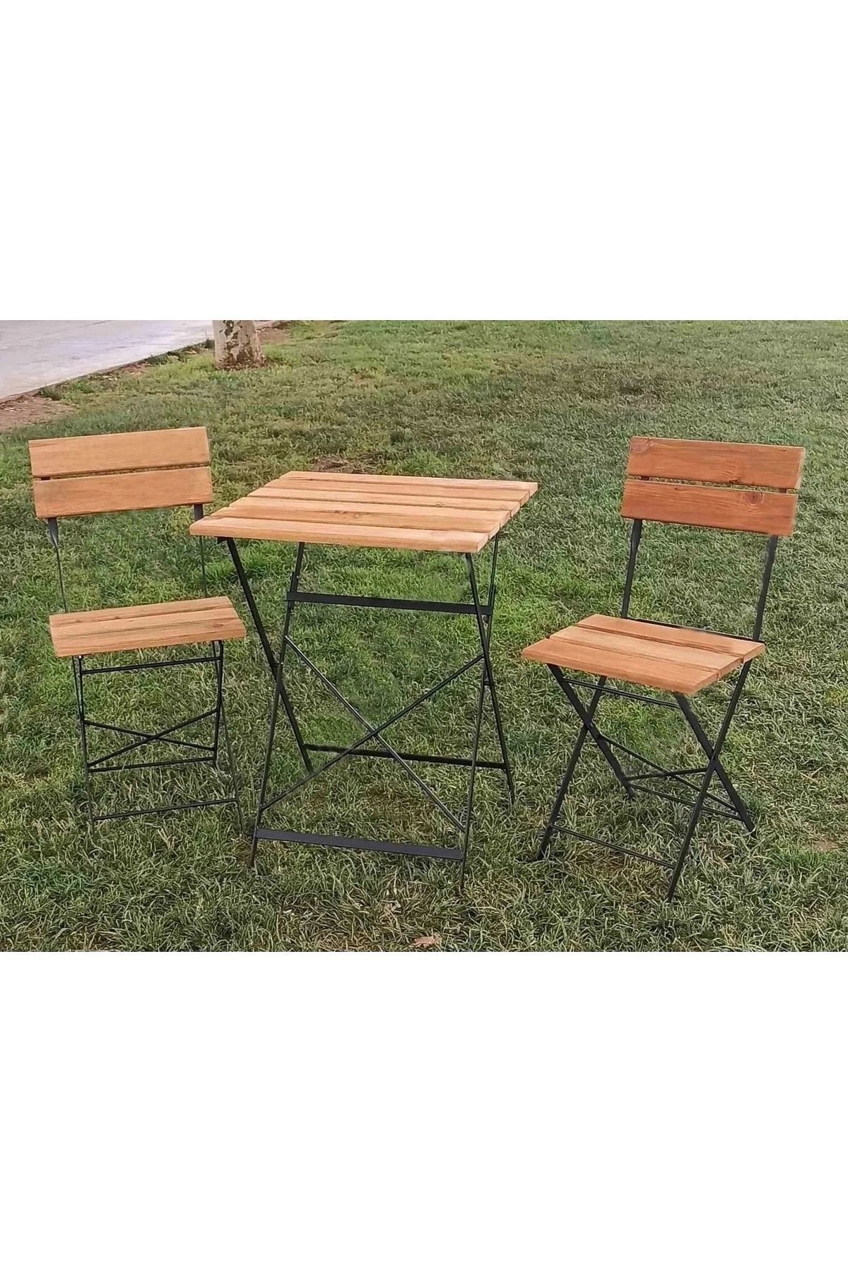 Mavikoltukdöşeme MS - MM 202 / Bistro Masa ve Sandalye ( 4 Adet Sandalye )